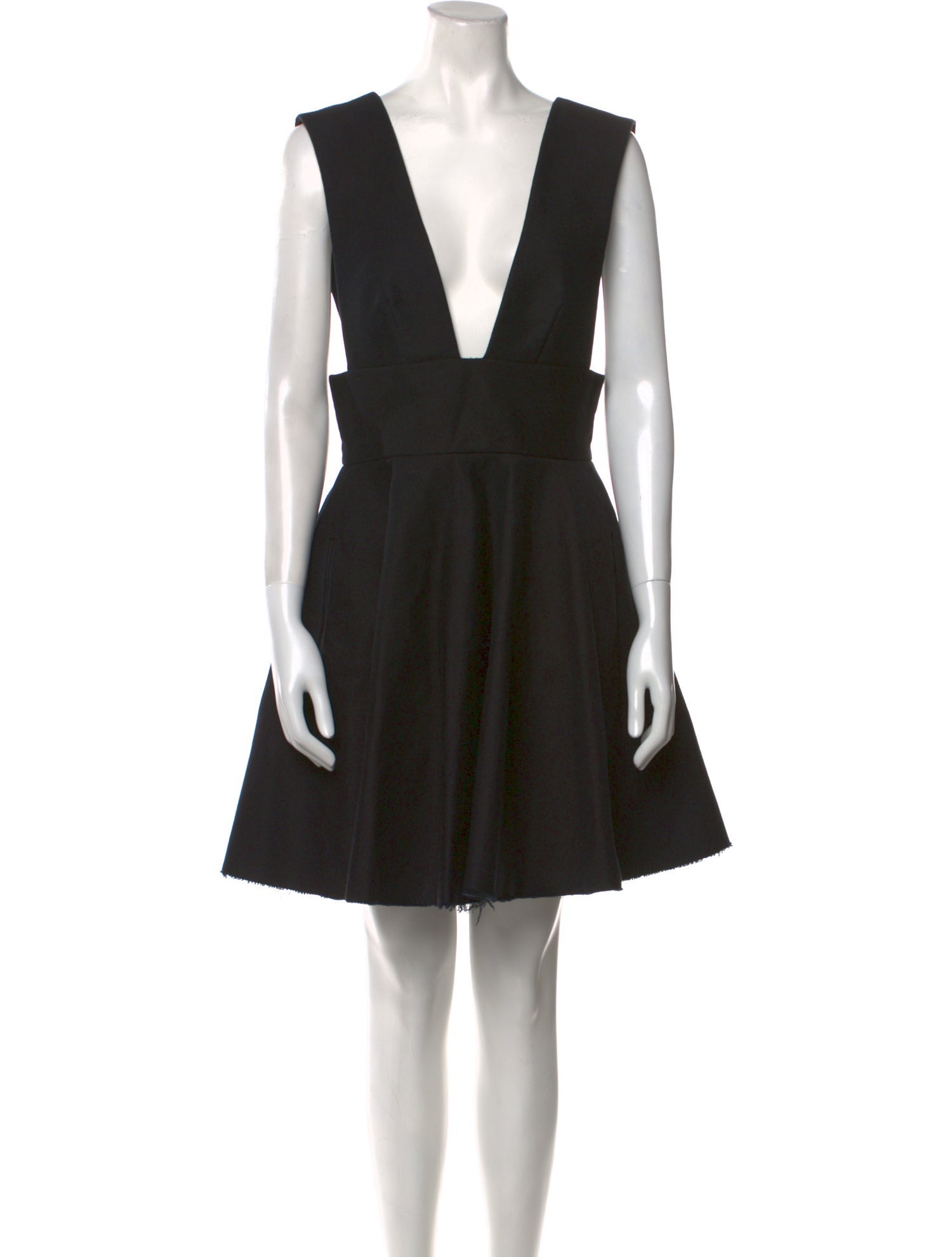 Esther Perbandt V-Neck Mini Dress