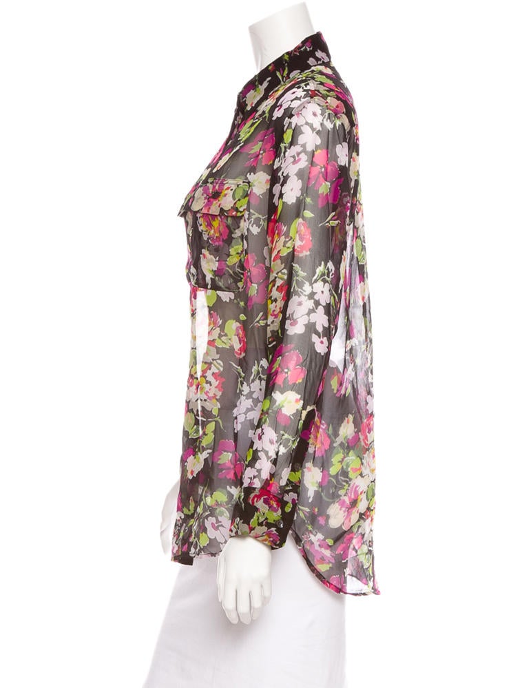 Equipment Button-Up Top