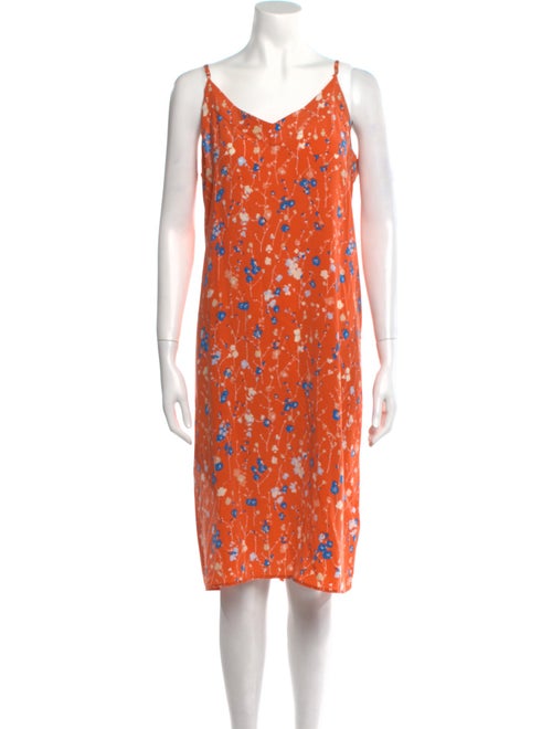 Equipment Silk Knee-Length Dress