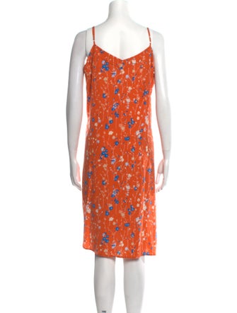 Equipment Silk Knee-Length Dress