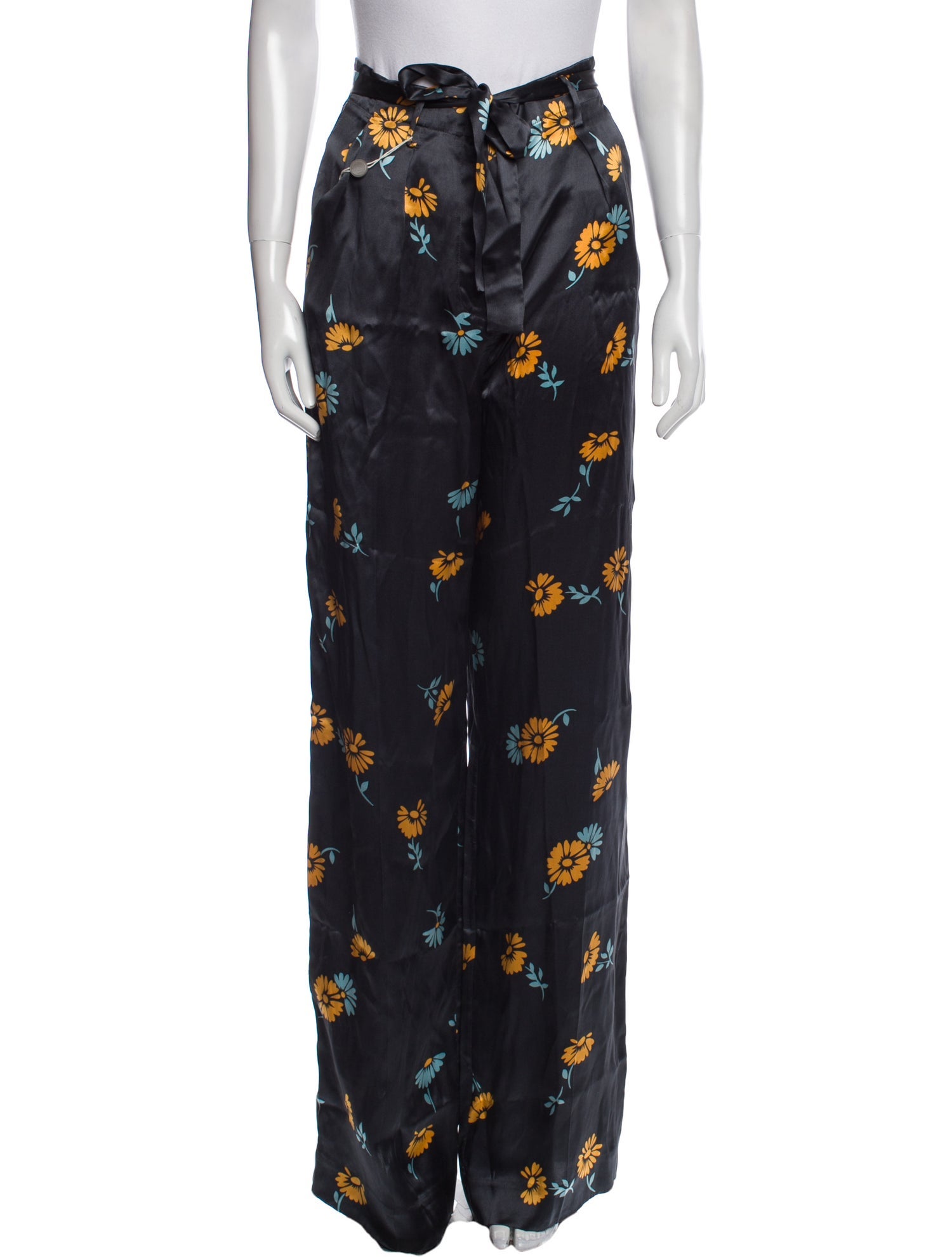 Equipment Silk Wide Leg Pants w/ Tags