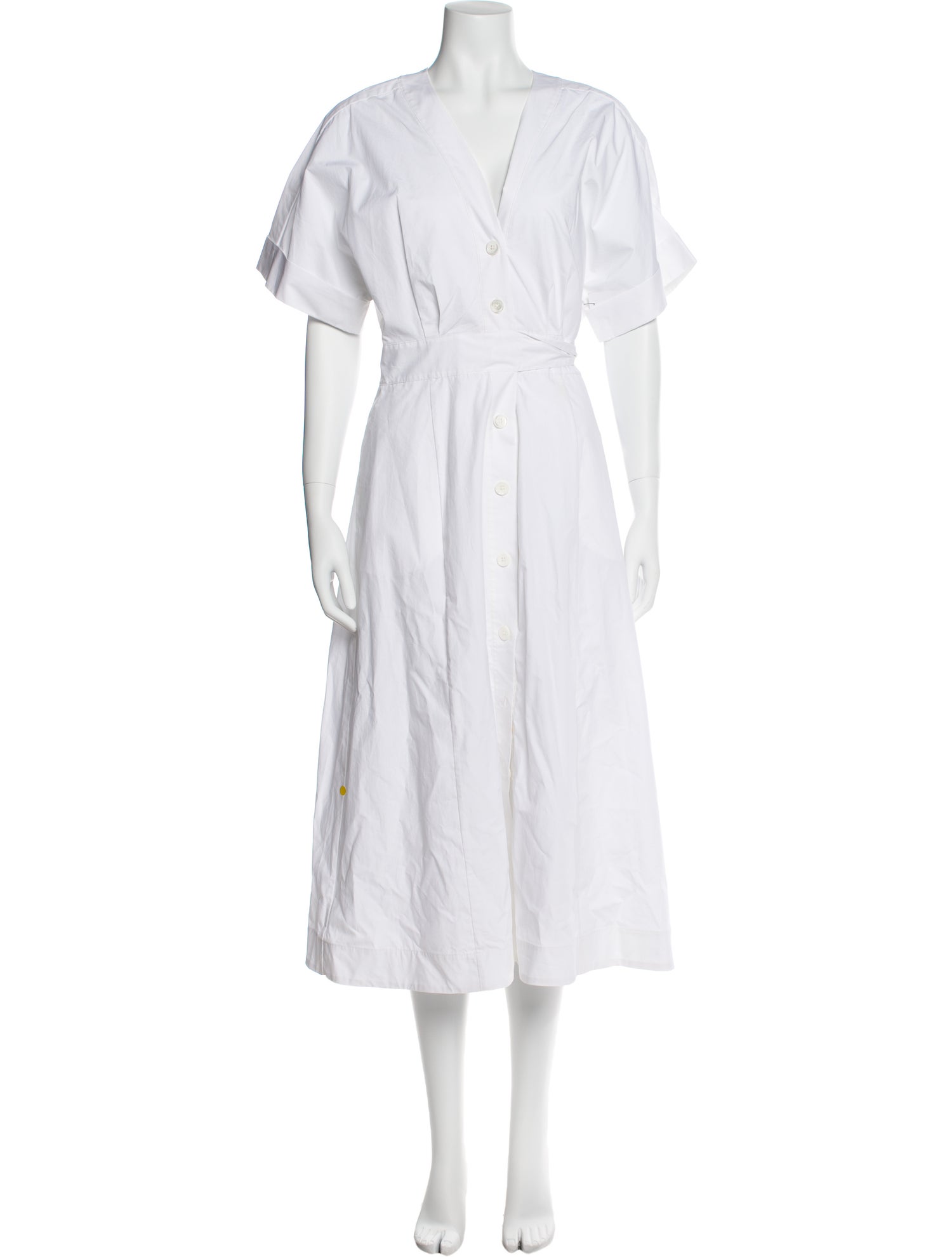 Equipment V-Neck Long Dress