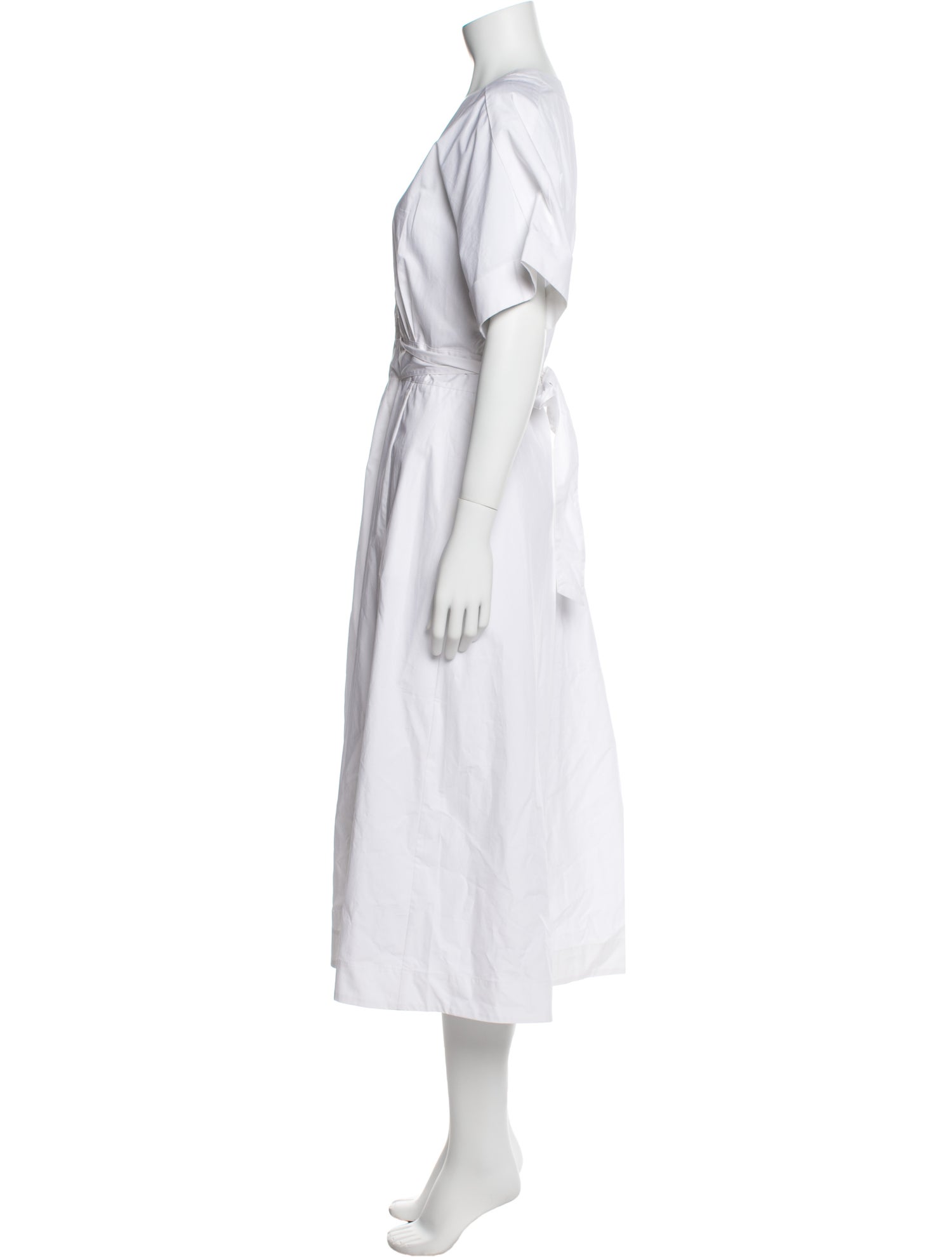 Equipment V-Neck Long Dress