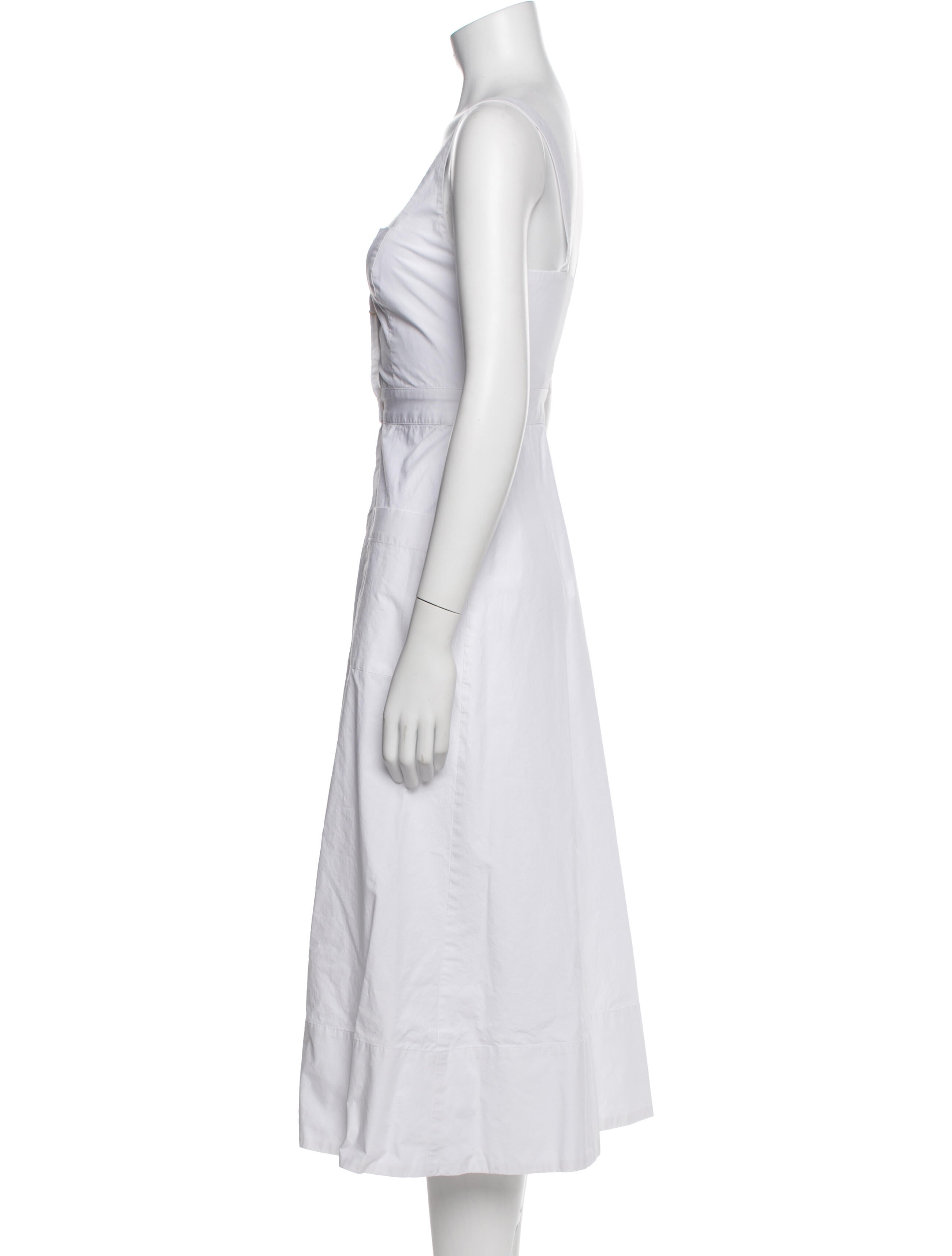 Equipment Square Neckline Midi Length Dress w/ Tags