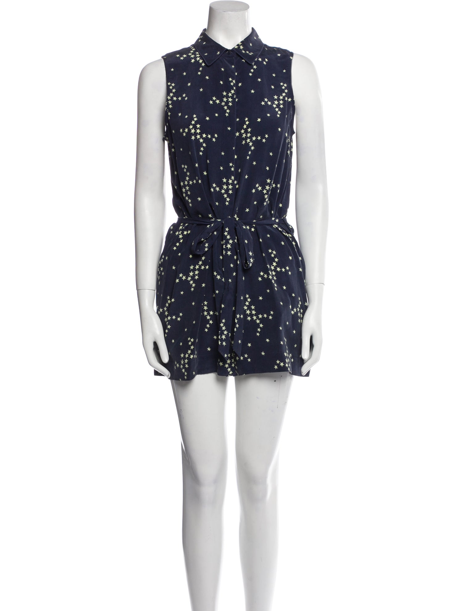 Equipment Silk Printed Romper