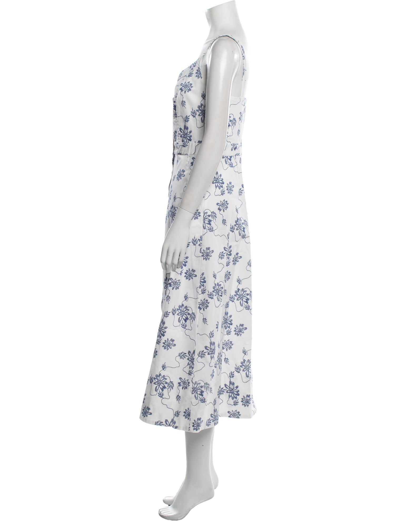 Equipment Floral Print Long Dress