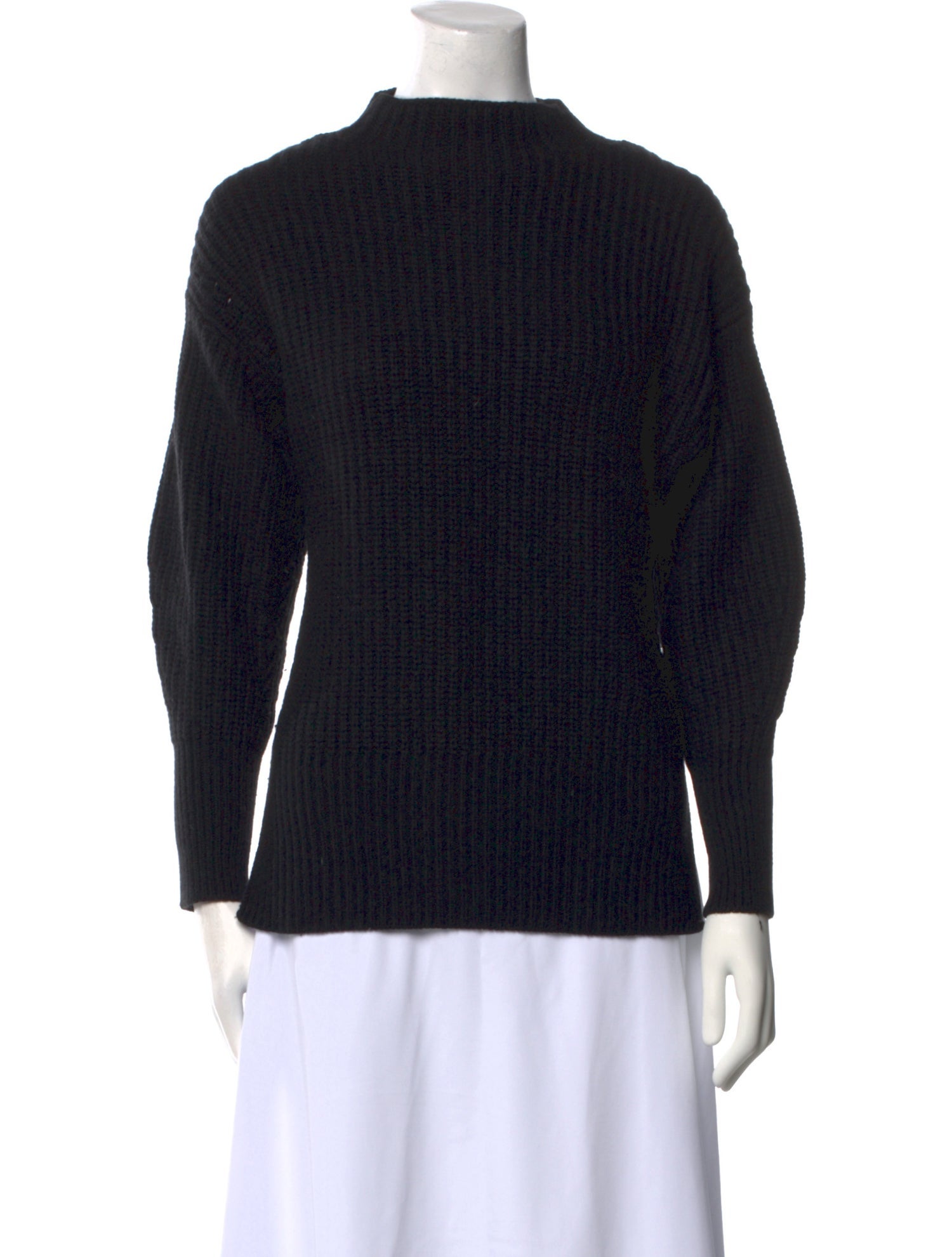 Equipment Wool Mock Neck Sweater