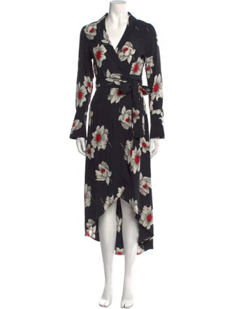 Equipment Silk Long Dress