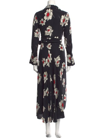 Equipment Silk Long Dress