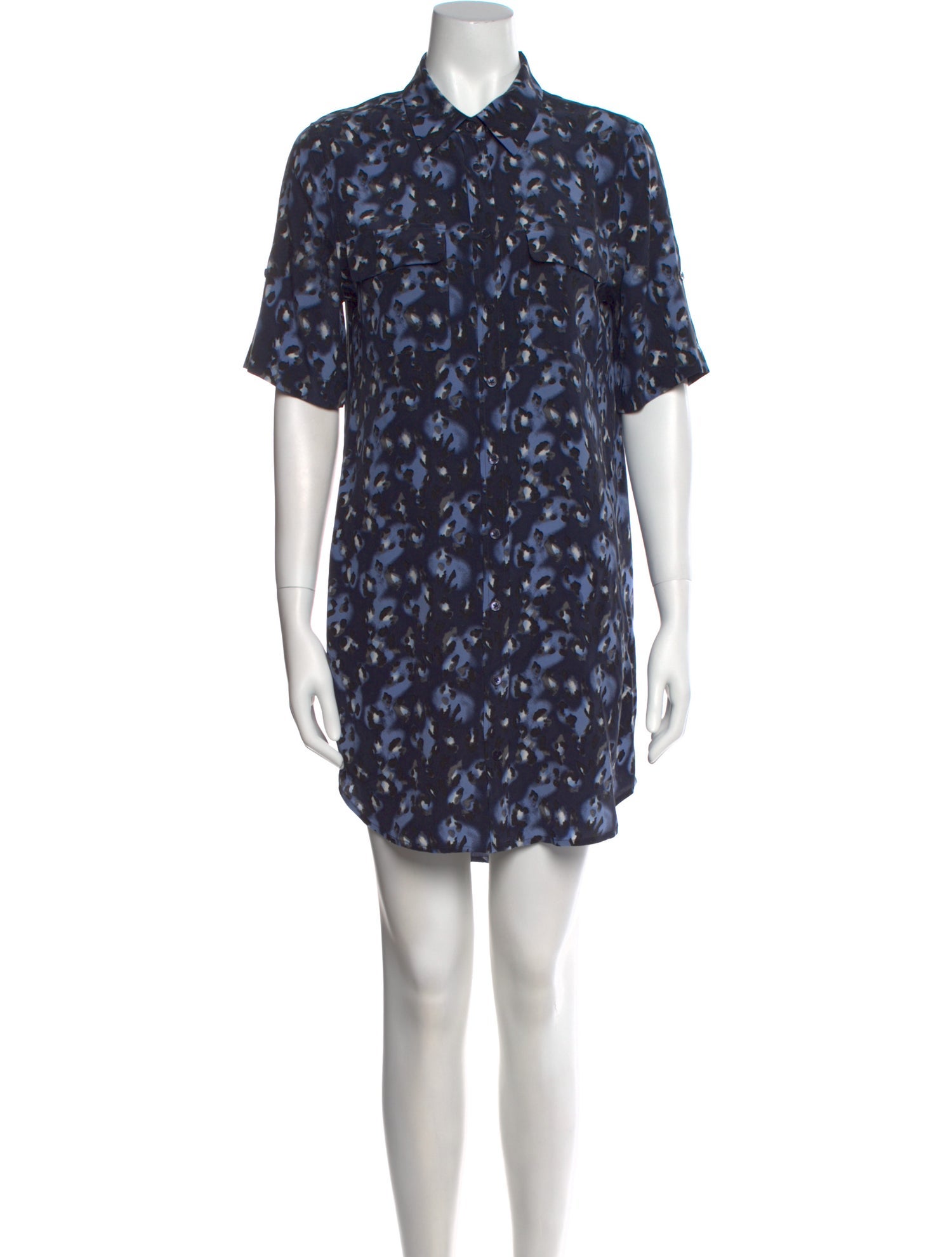 Equipment Silk Mini Dress