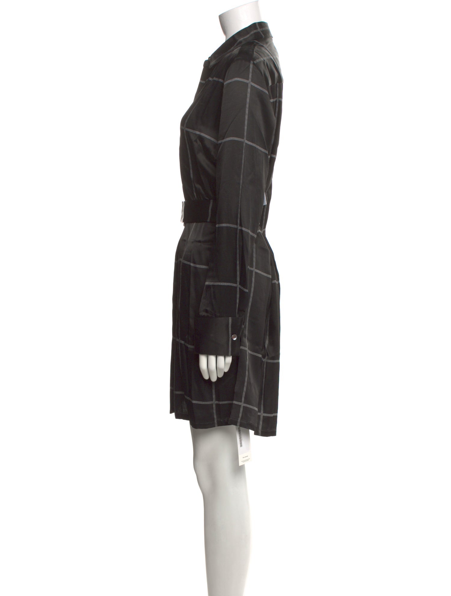 Equipment Plaid Print Mini Dress