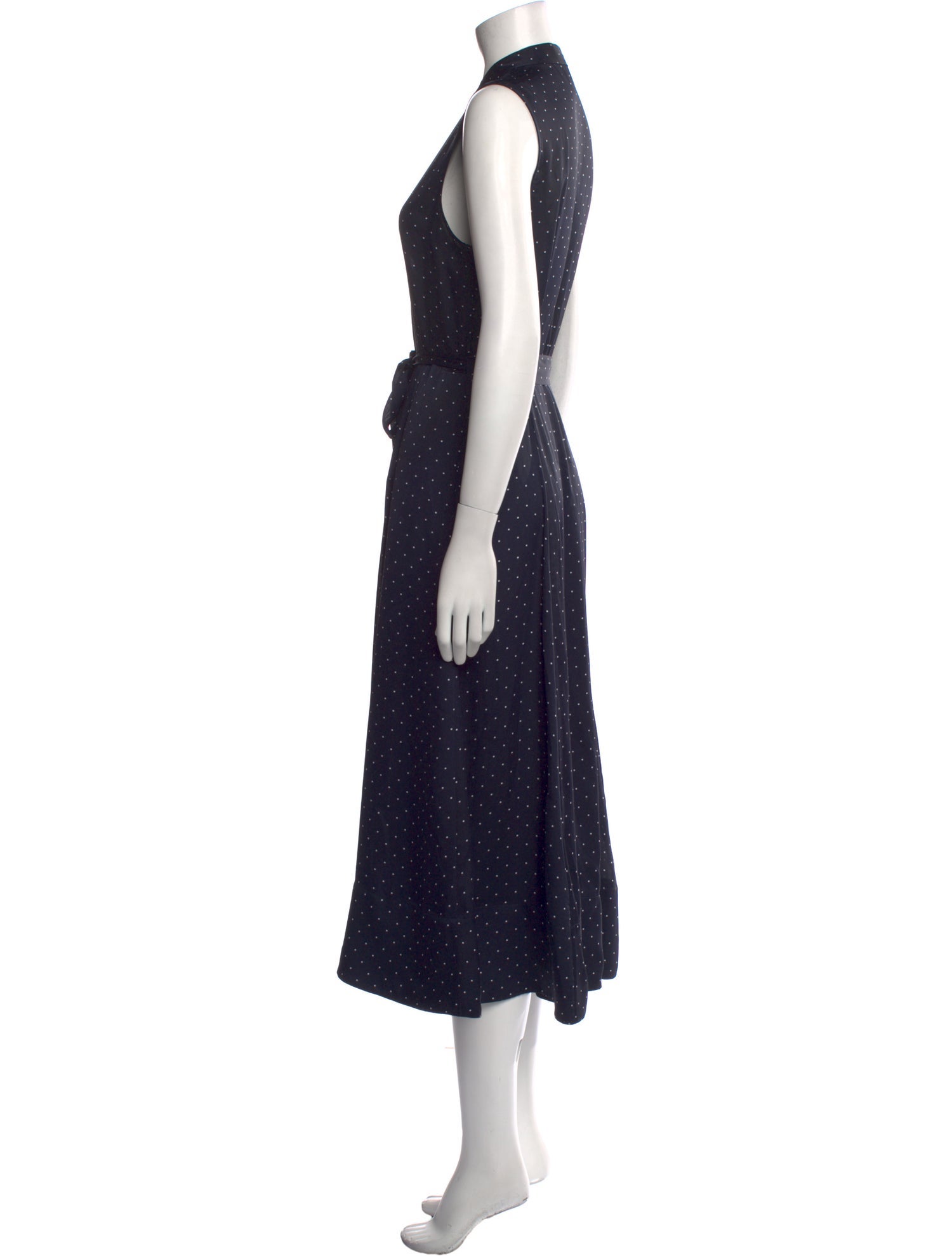 Equipment Polka Dot Print Long Dress