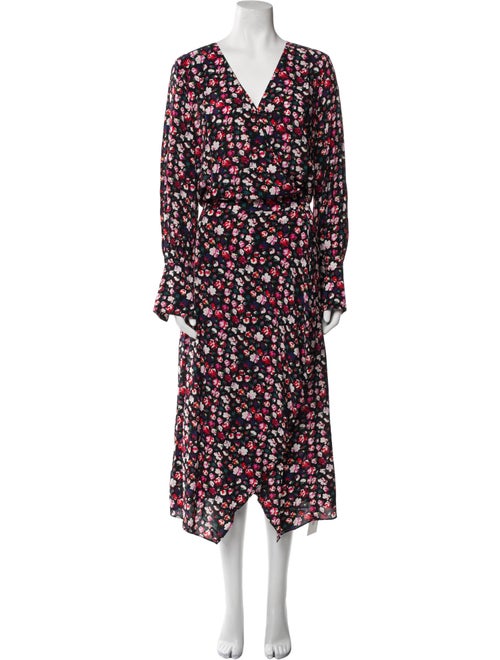 Equipment Floral Print Long Dress