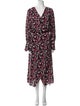Equipment Floral Print Long Dress