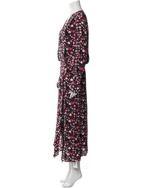 Equipment Floral Print Long Dress