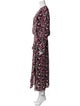 Equipment Floral Print Long Dress