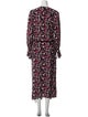 Equipment Floral Print Long Dress