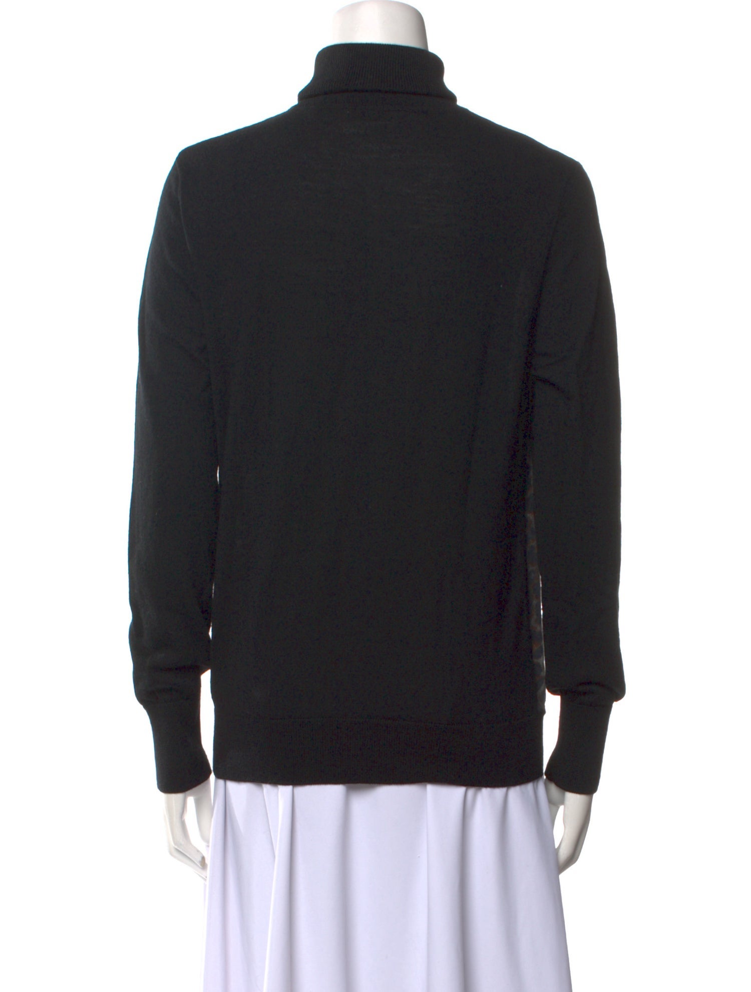 Equipment Wool Animal Print Sweater