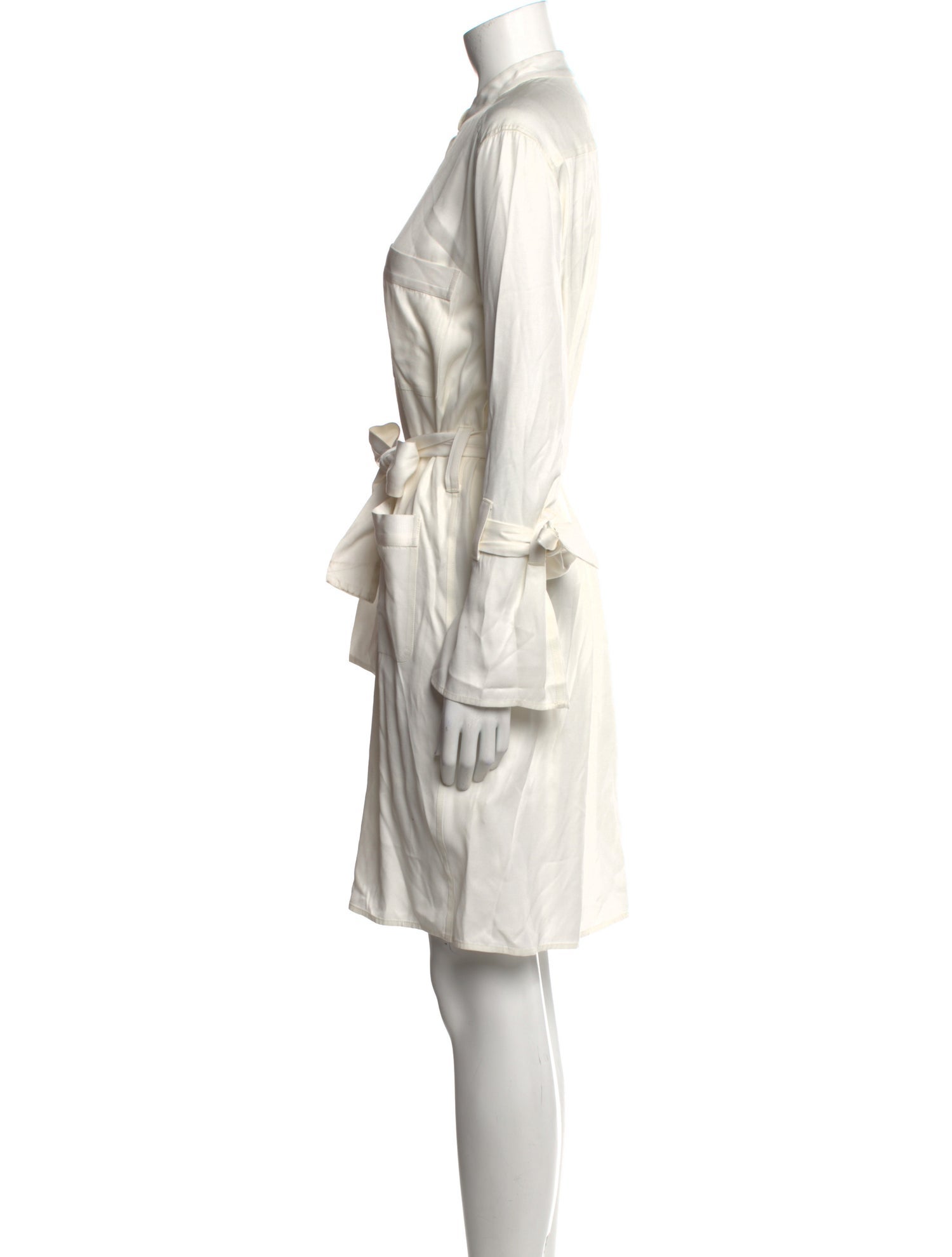 Equipment Mock Neck Midi Length Dress