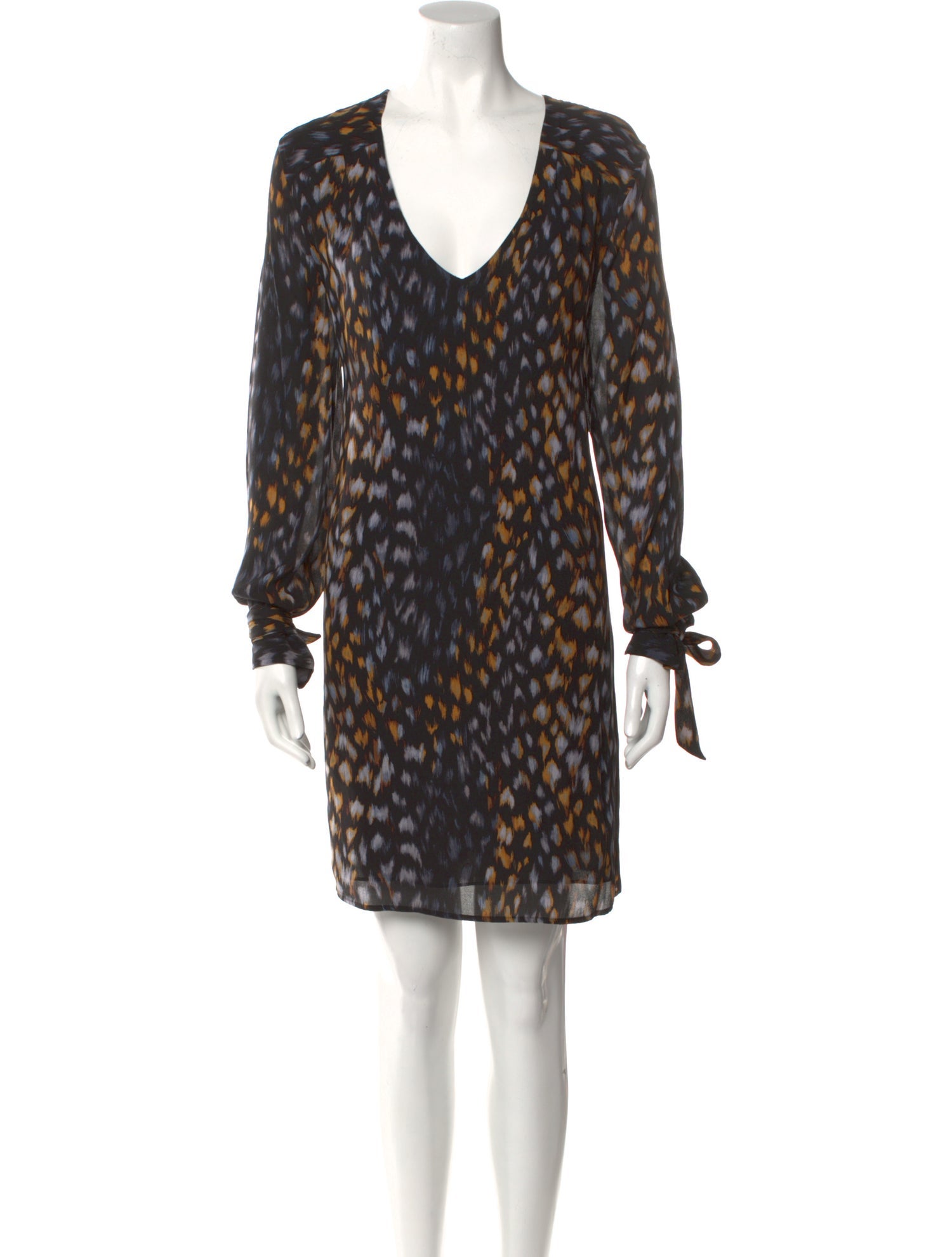 Equipment Silk Knee-Length Dress