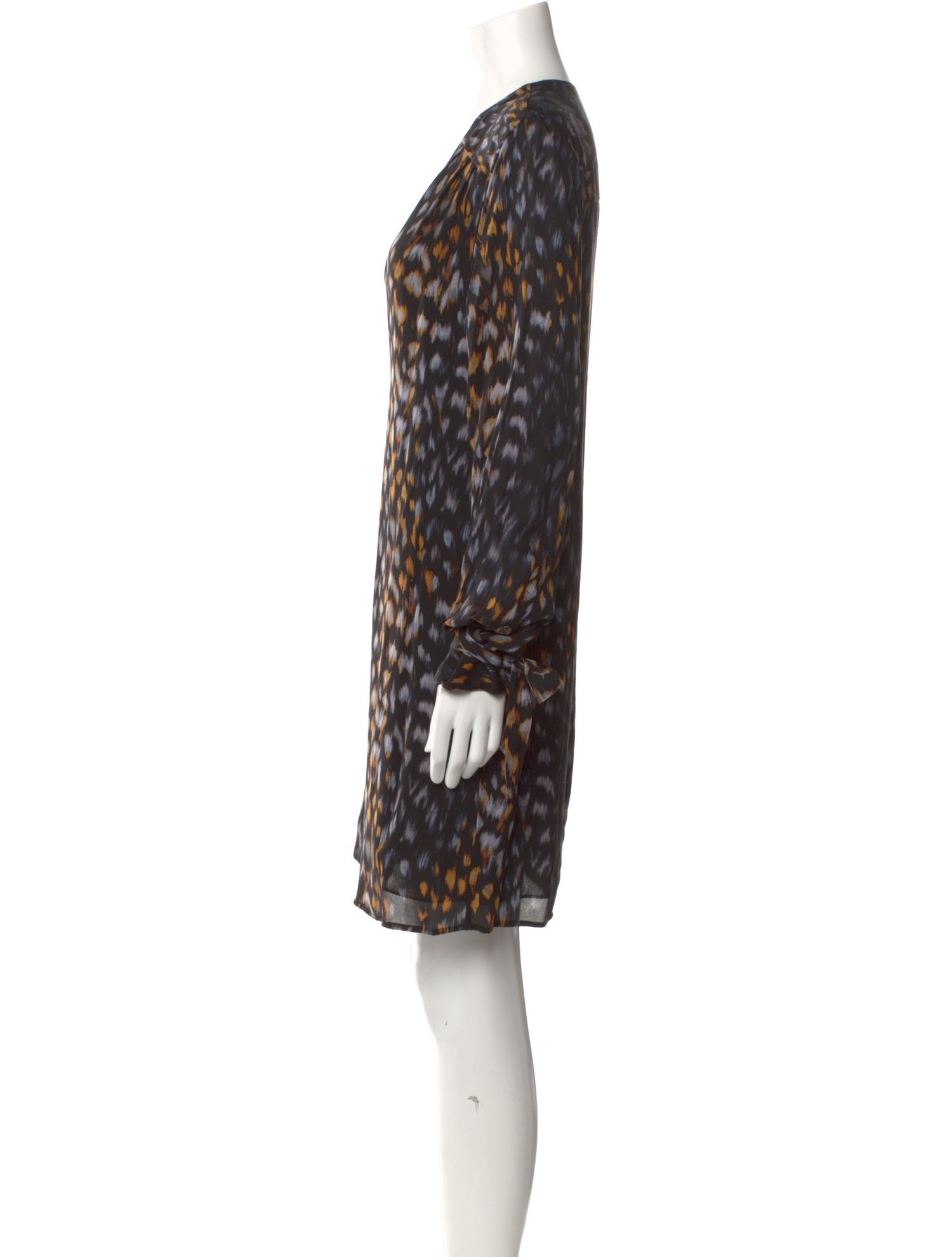 Equipment Silk Knee-Length Dress