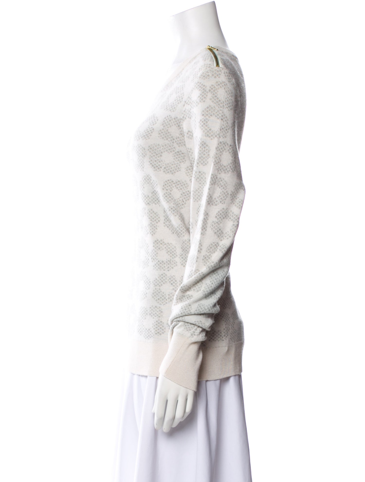 Equipment Silk Printed Sweater
