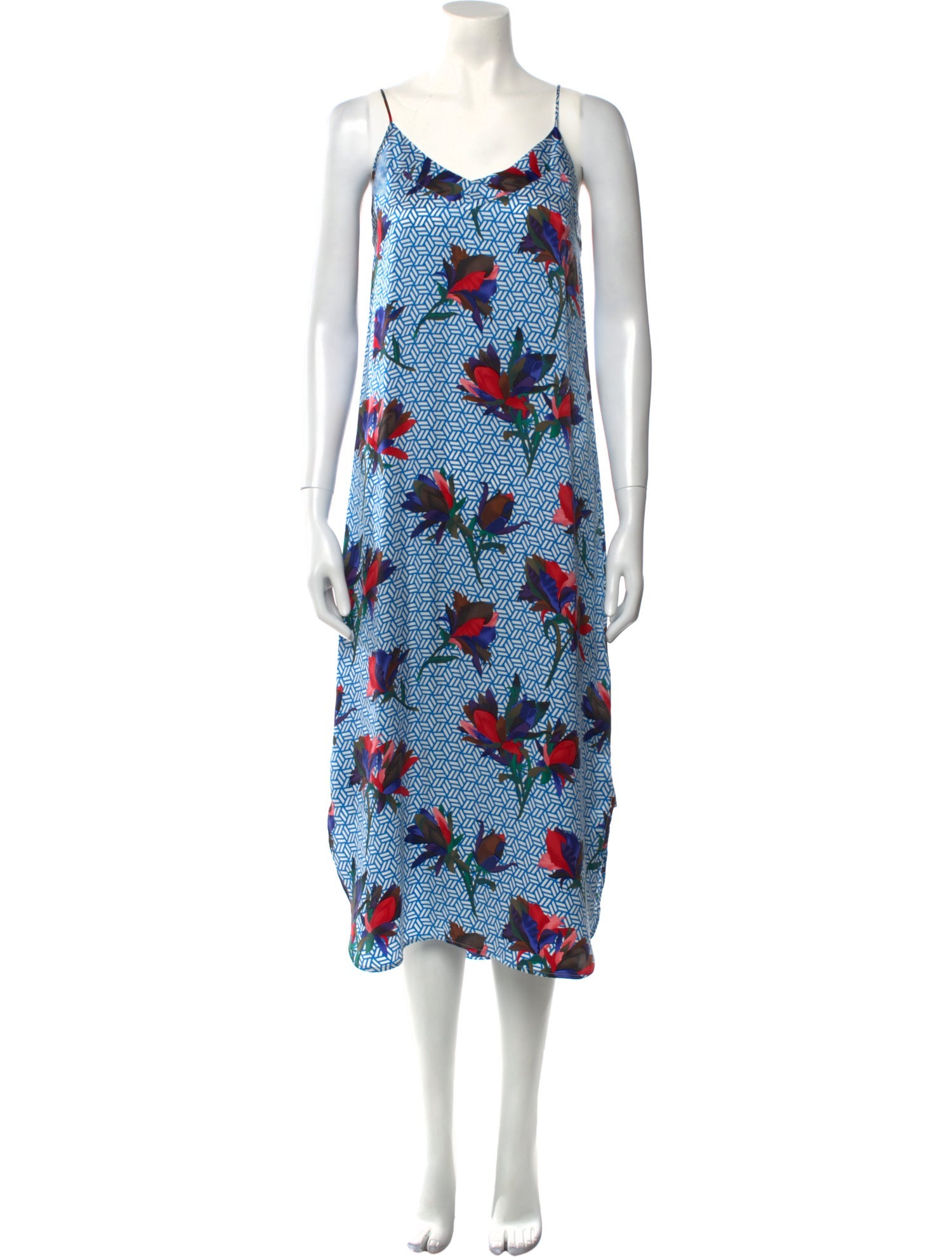 Equipment Silk Long Dress