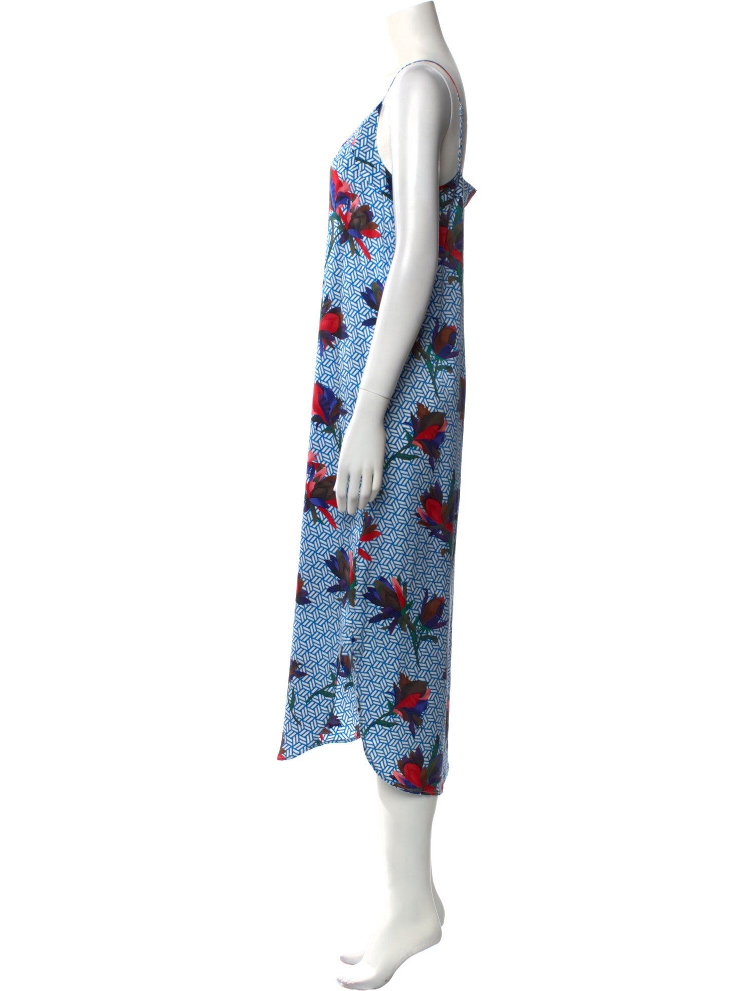 Equipment Silk Long Dress