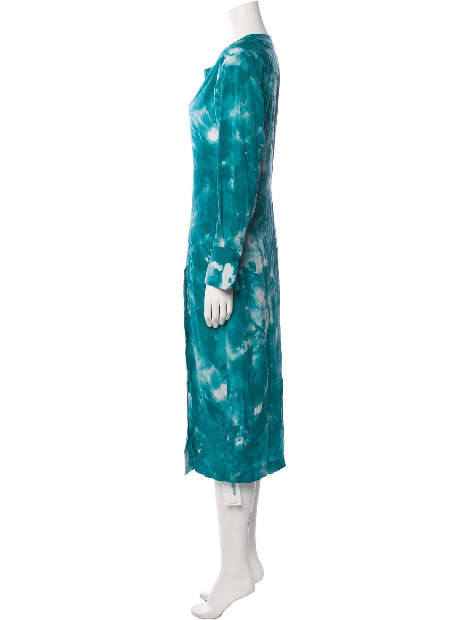Equipment Silk Midi Length Dress