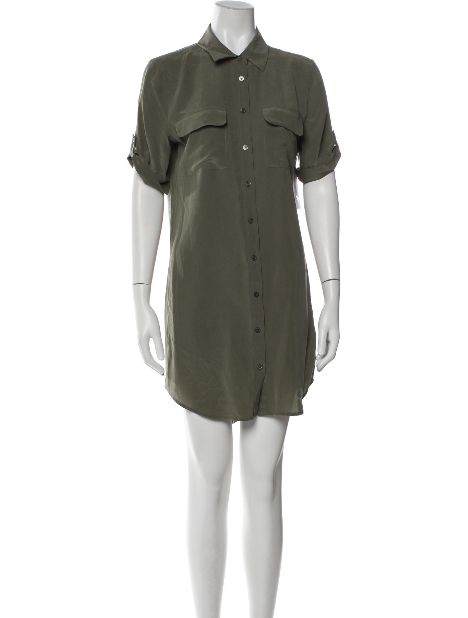 Equipment Silk Mini Dress w/ Tags