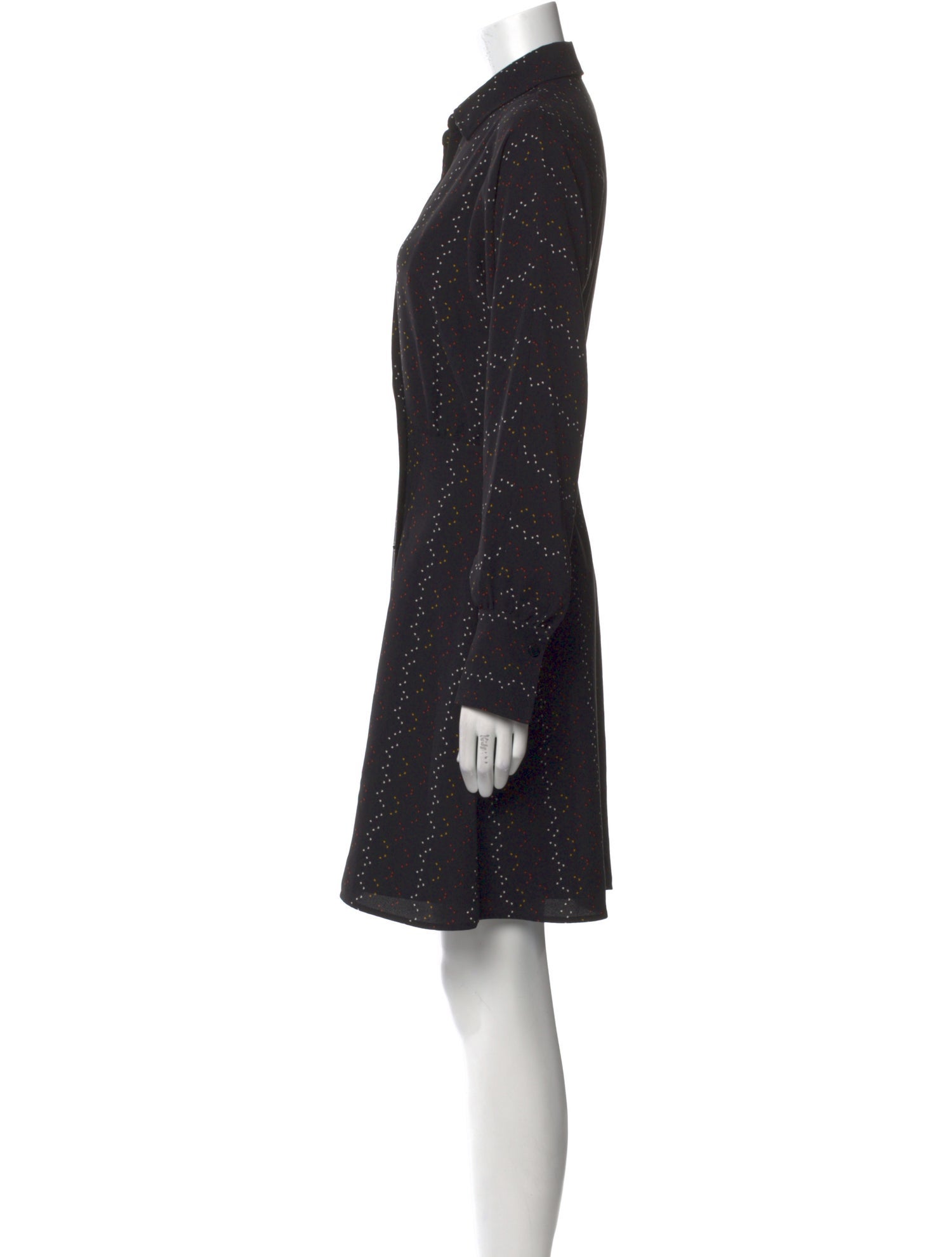 Equipment V-Neck Mini Dress