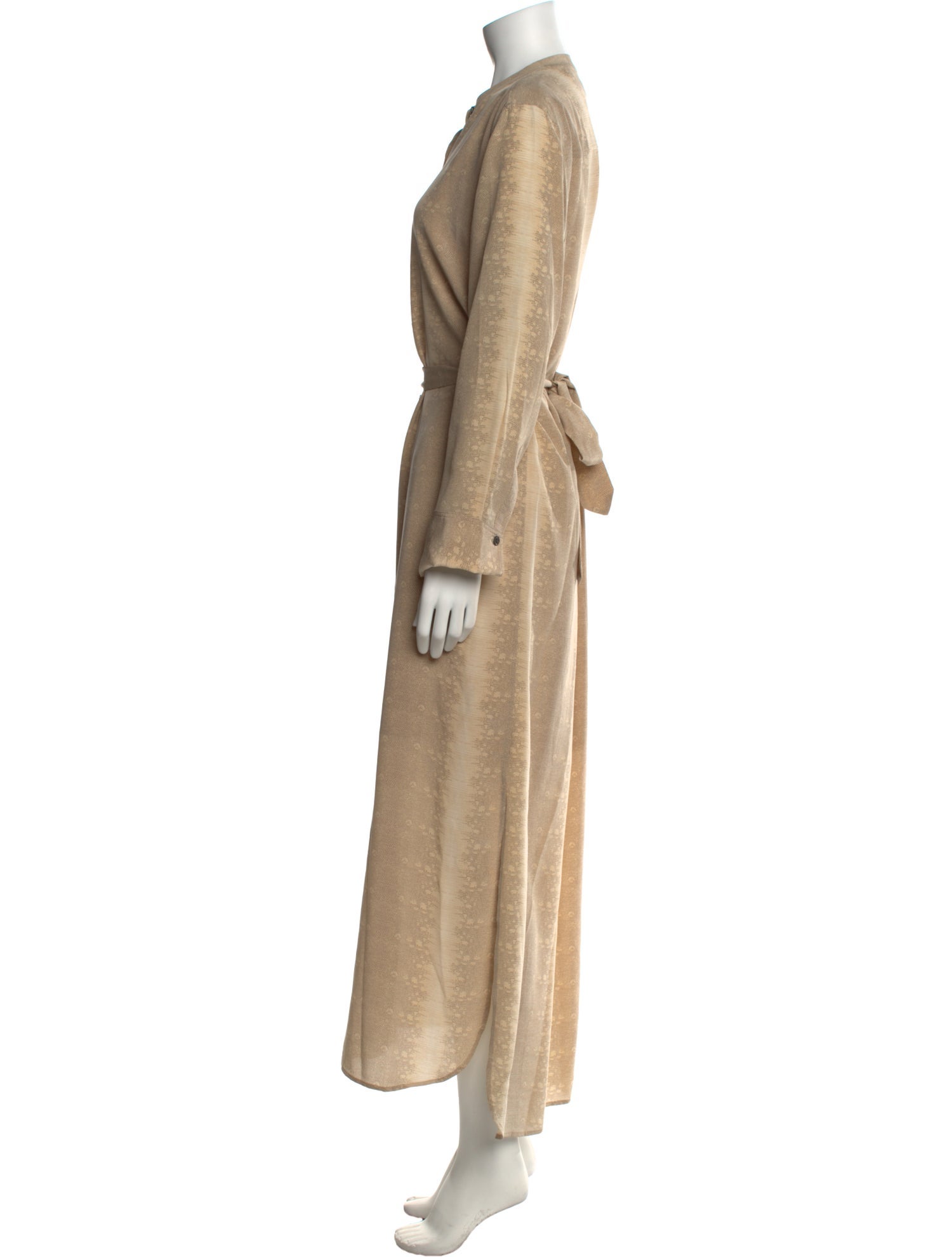 Equipment Silk Long Dress