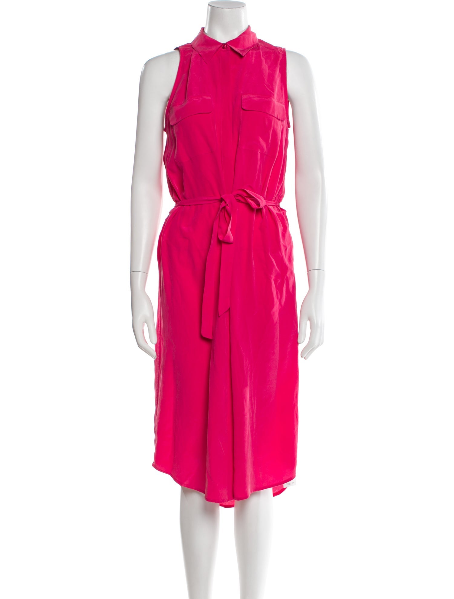 Equipment Silk Long Dress