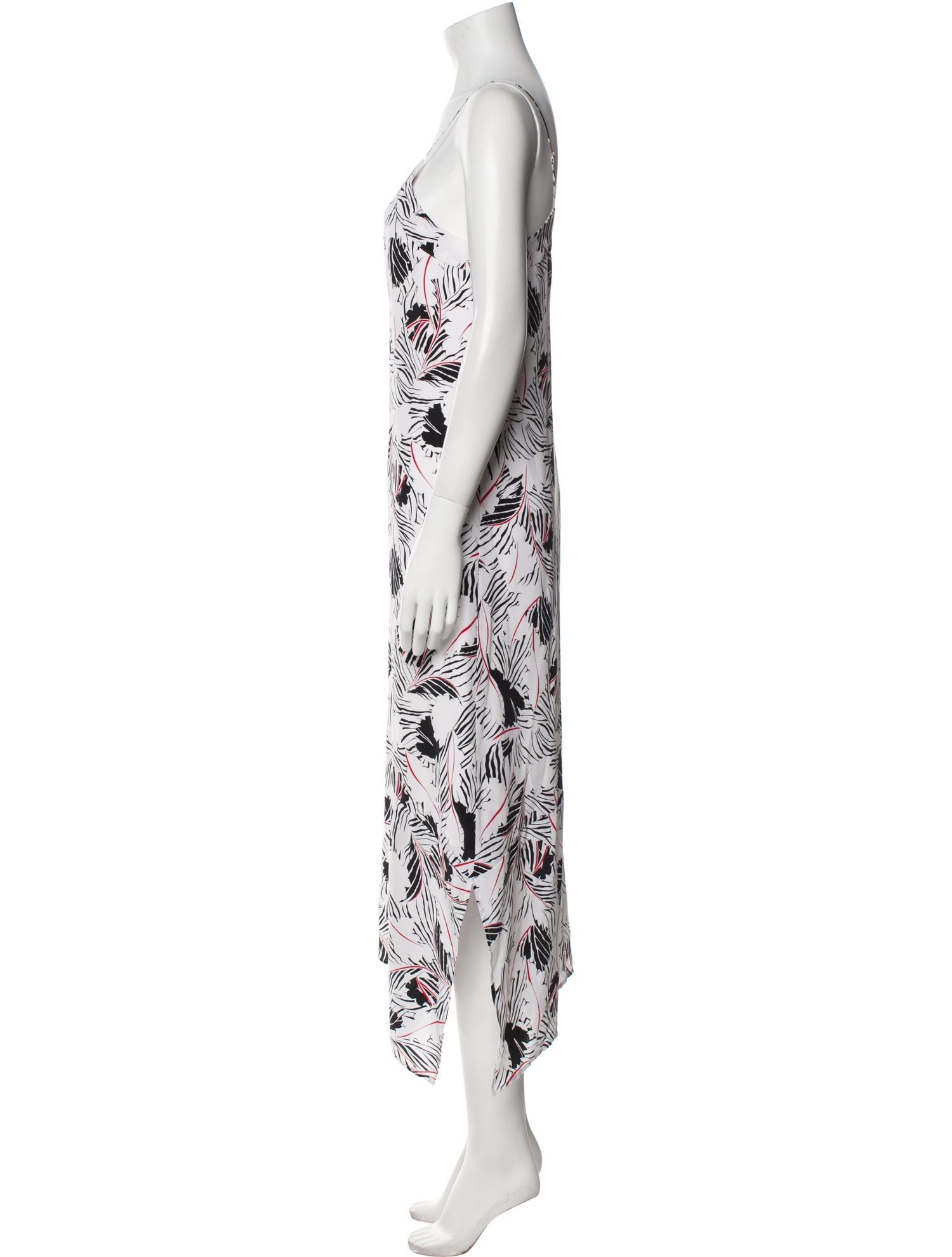 Equipment Silk Midi Length Dress