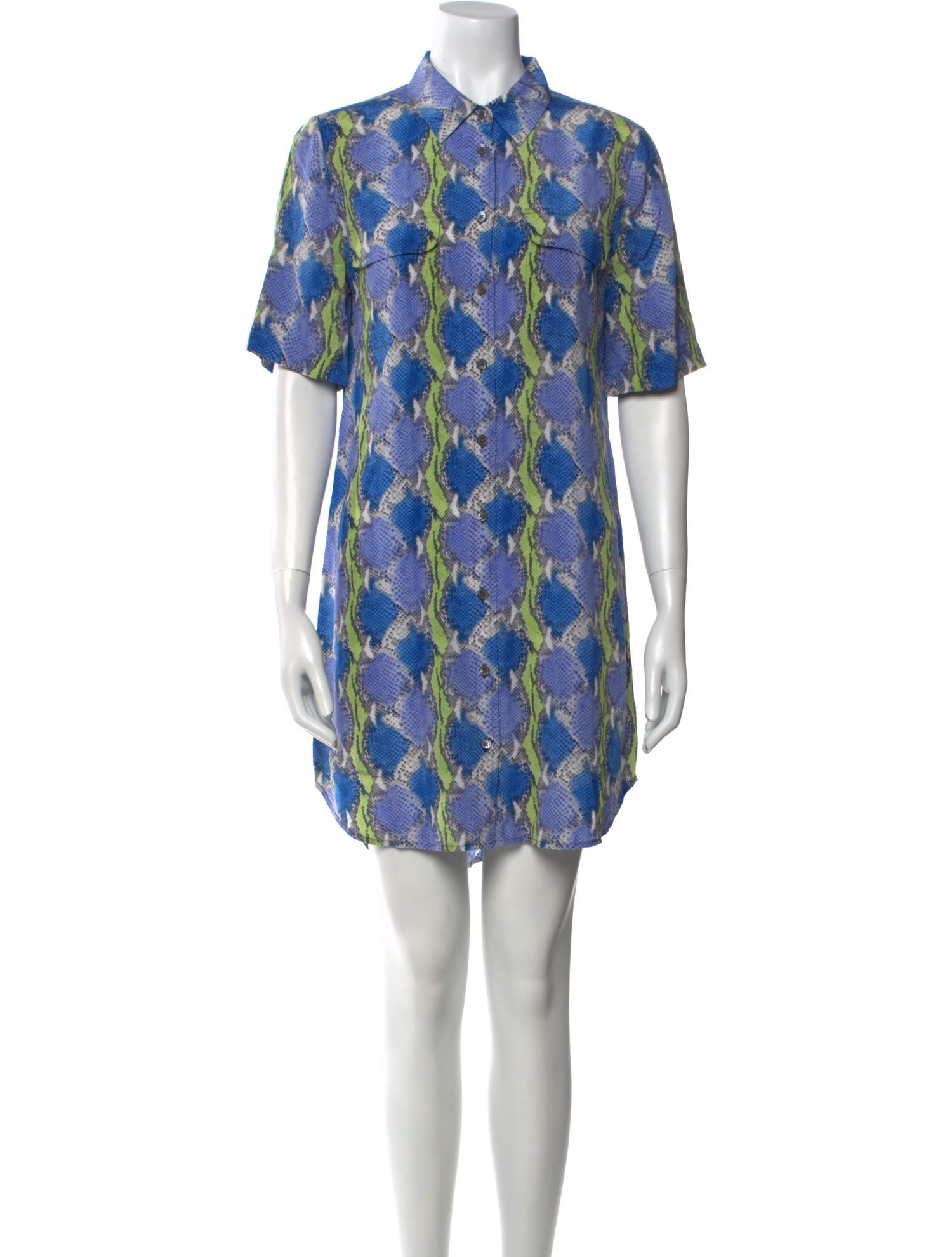 Equipment Silk Mini Dress