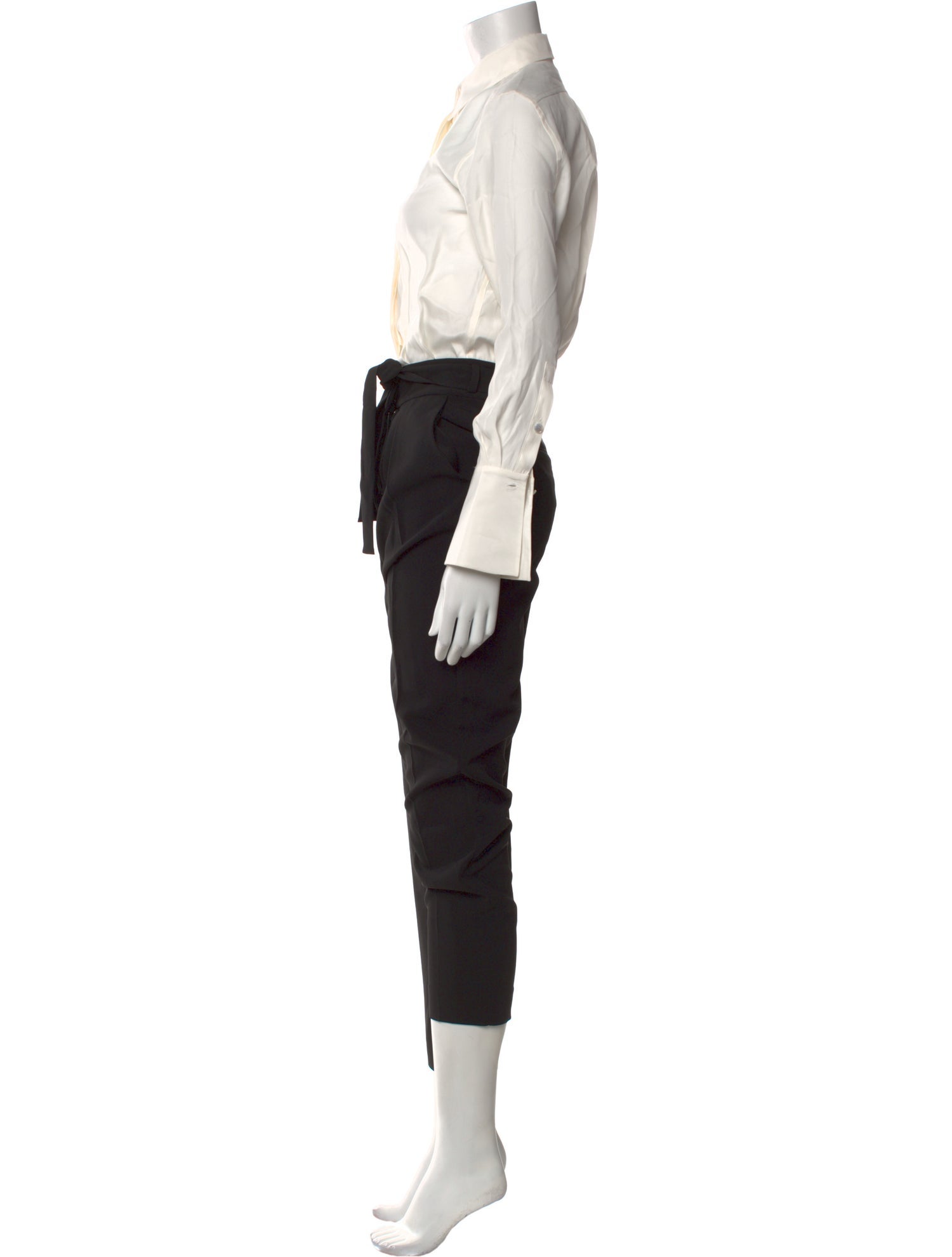 Equipment Silk Mock Neck Jumpsuit