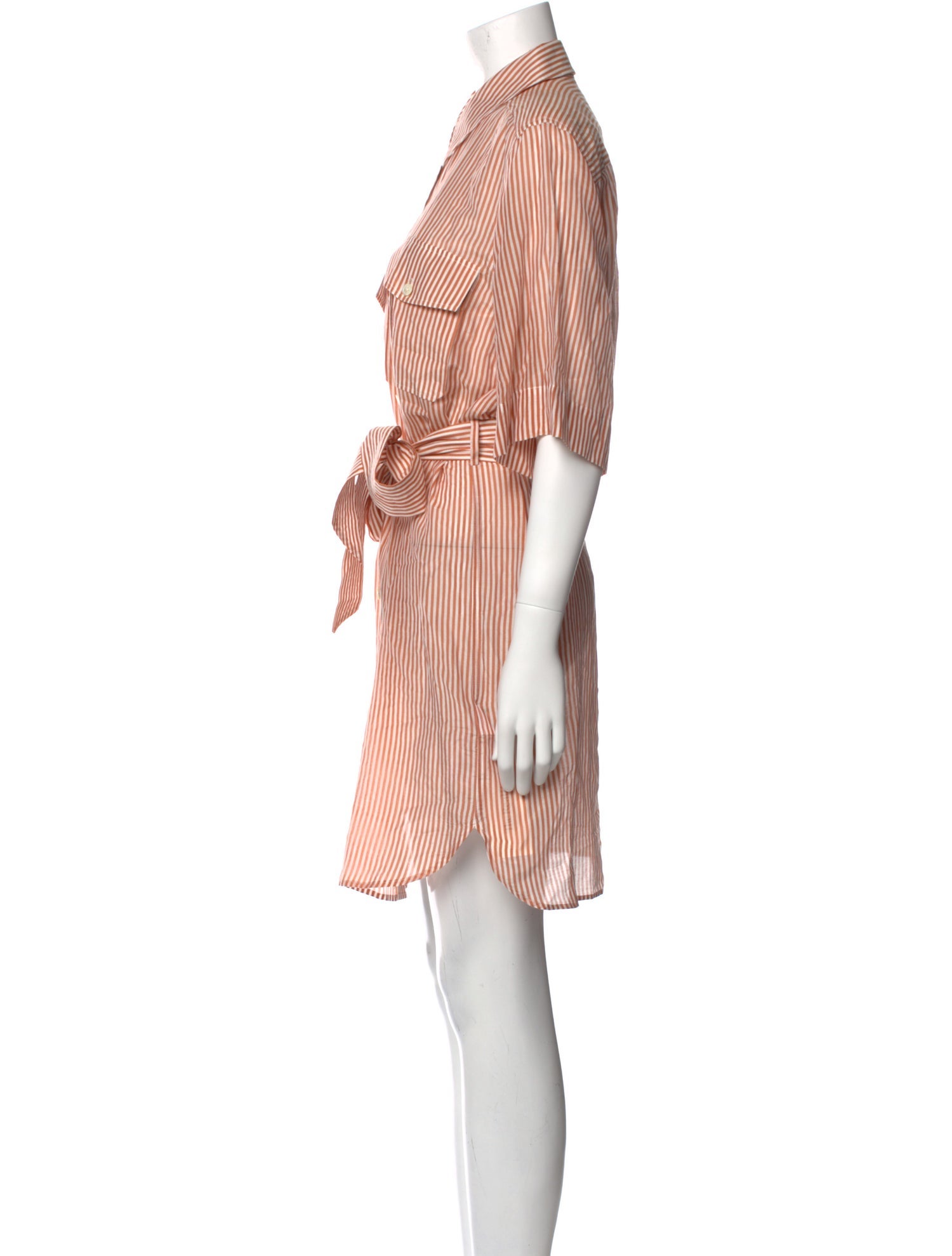 Equipment Striped Mini Dress