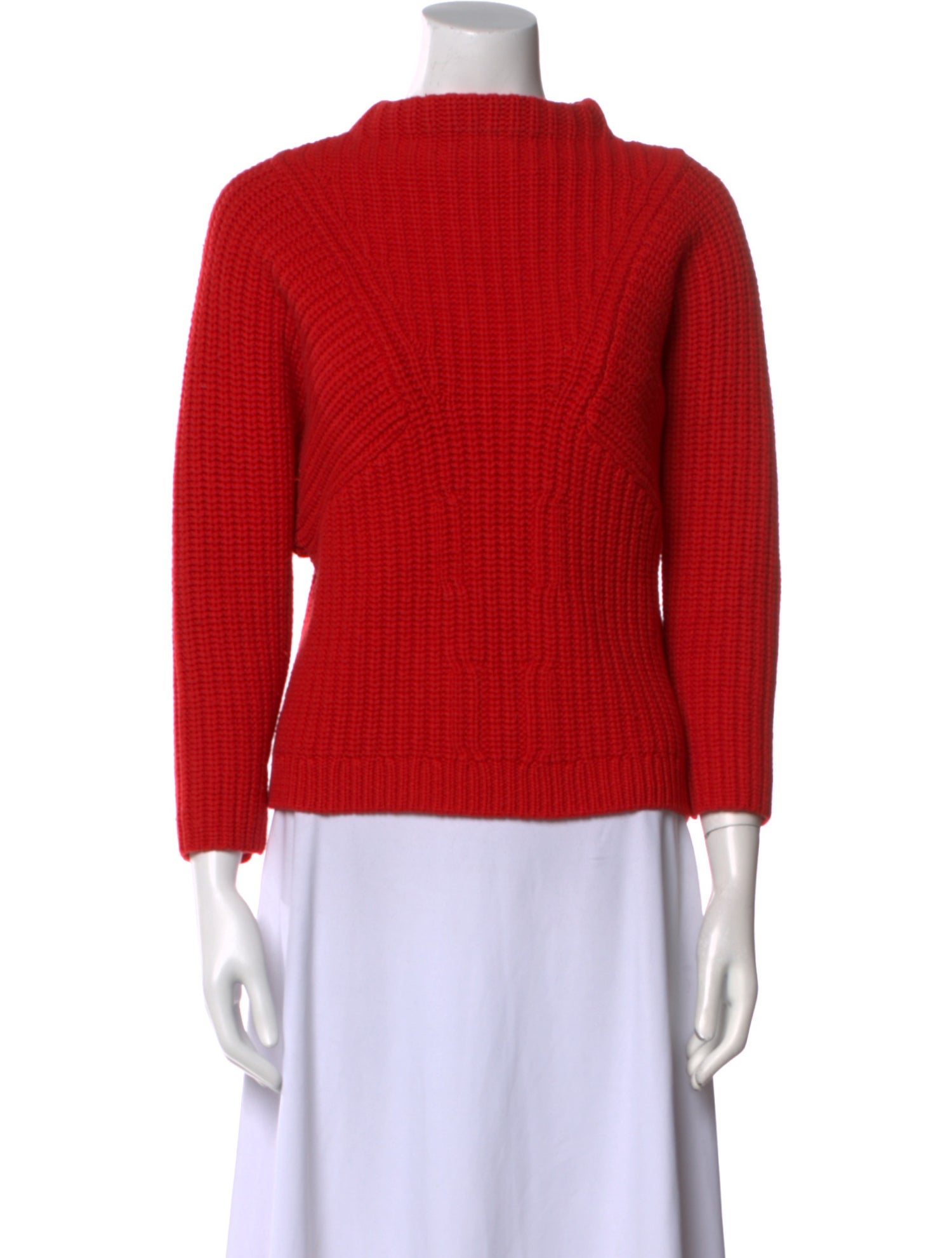 Equipment Wool Mock Neck Sweater