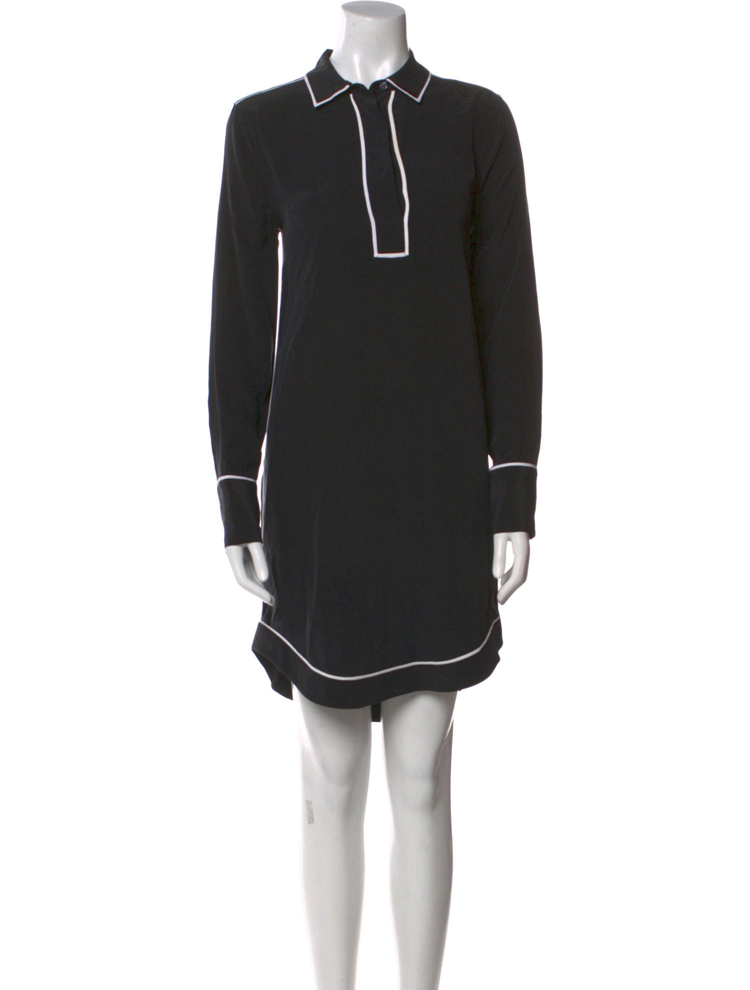 Equipment Silk Knee-Length Dress