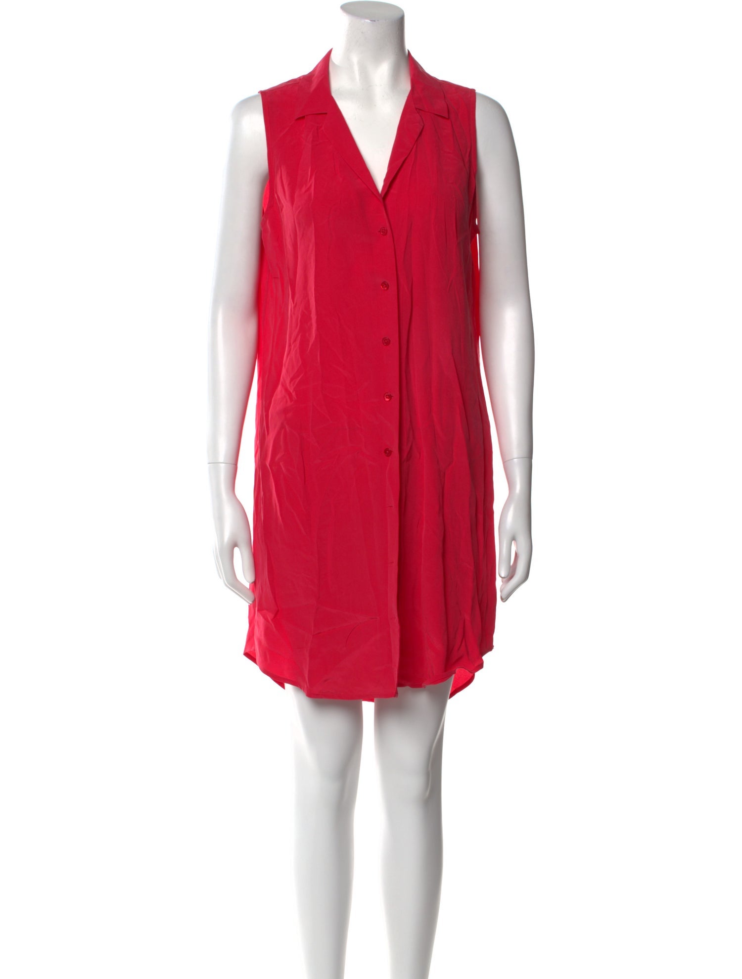 Equipment Silk Knee-Length Dress