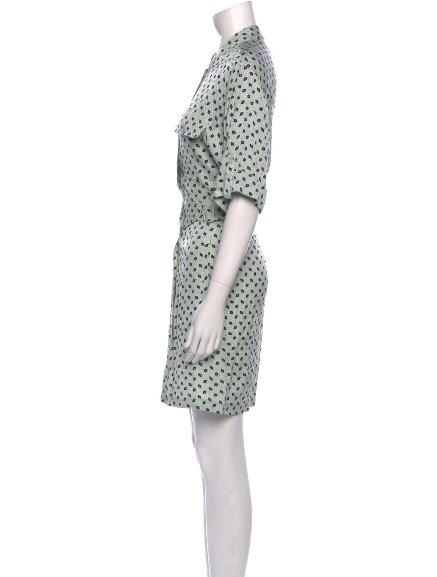 Equipment Printed Mini Dress