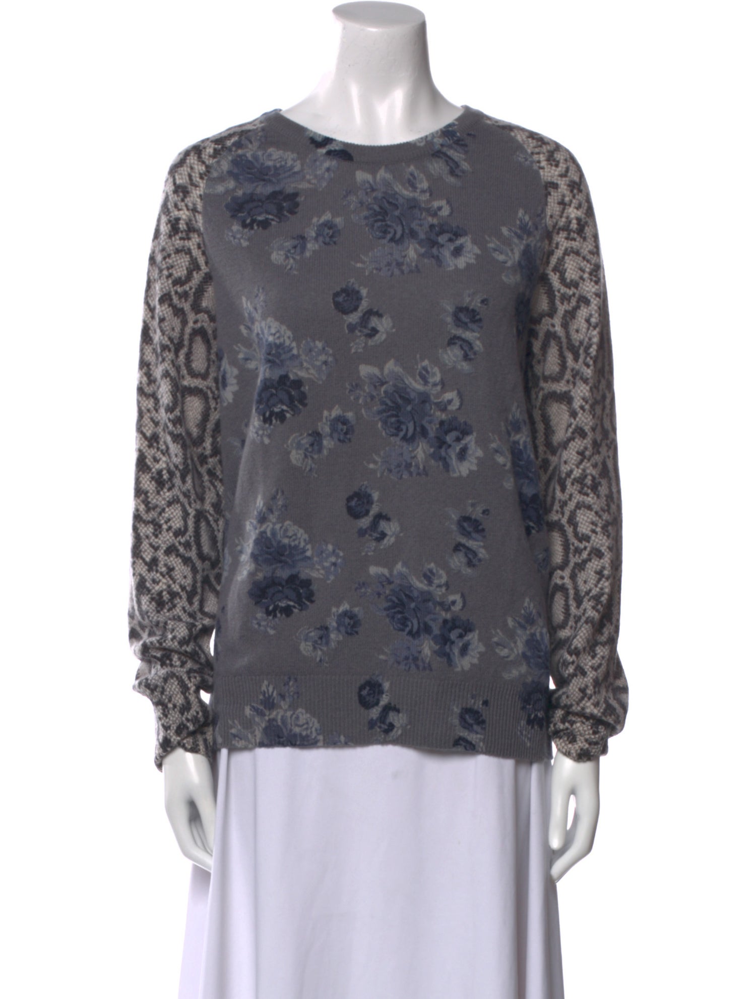 Equipment Cashmere Printed Sweater