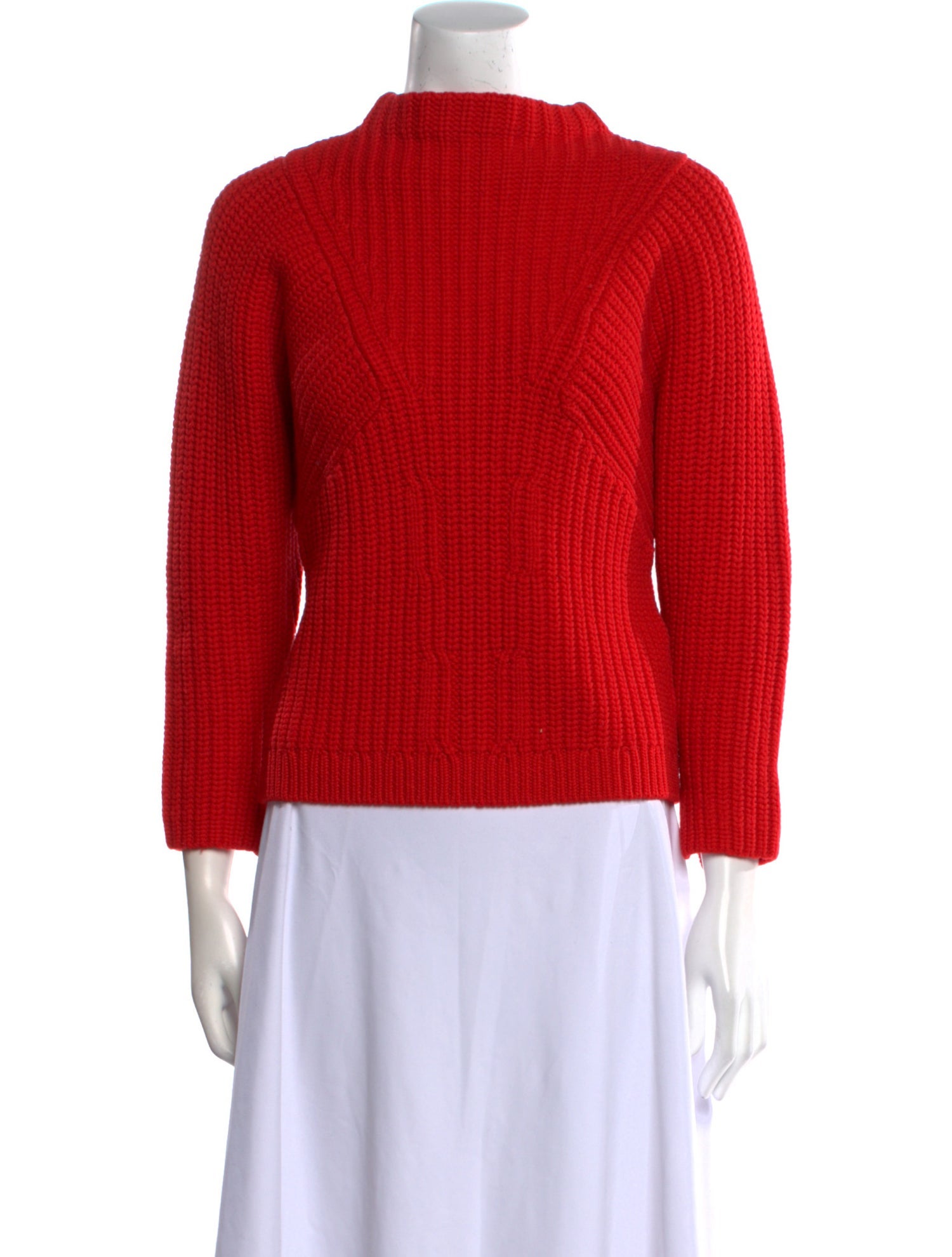 Equipment Wool Mock Neck Sweater