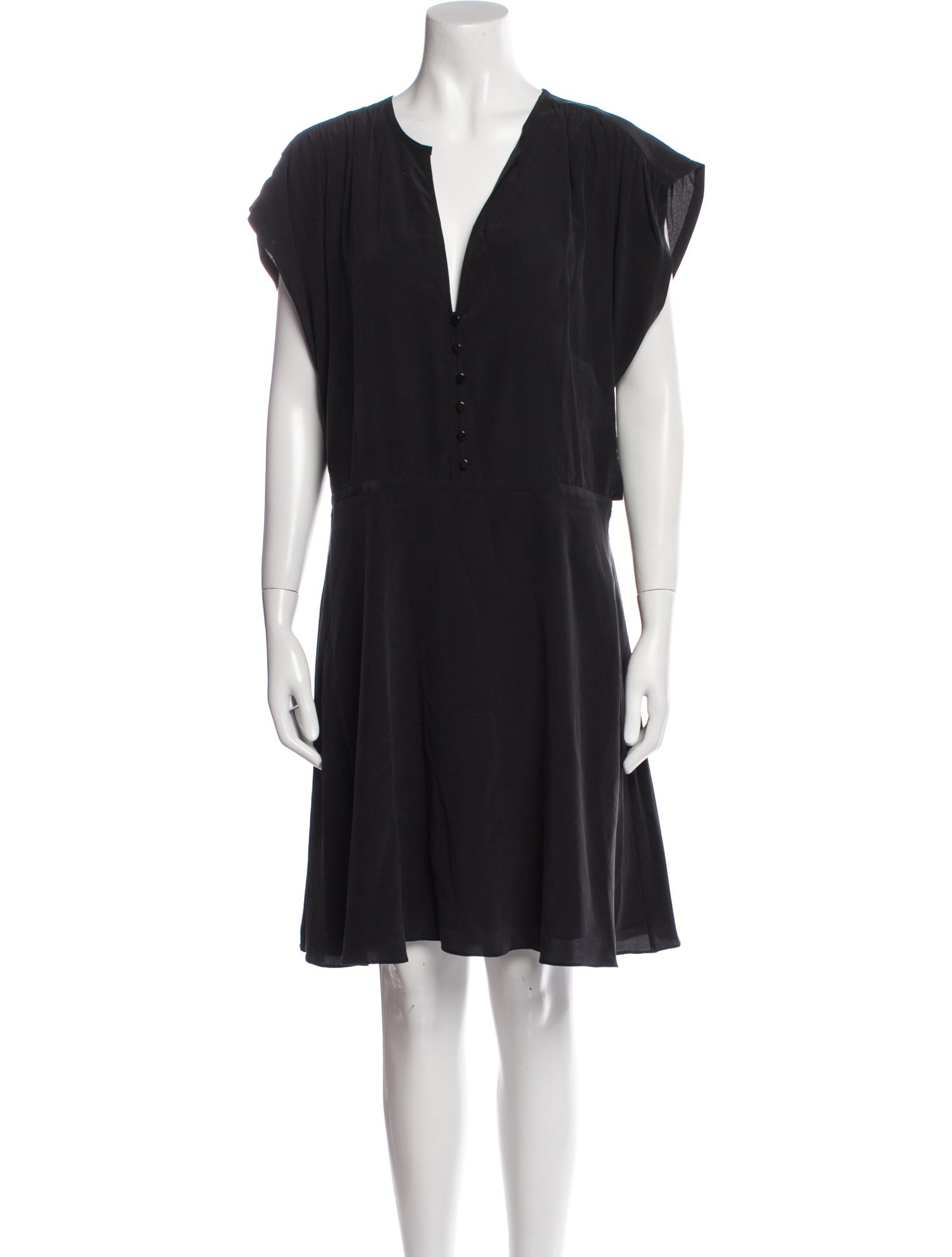 Equipment Silk Knee-Length Dress