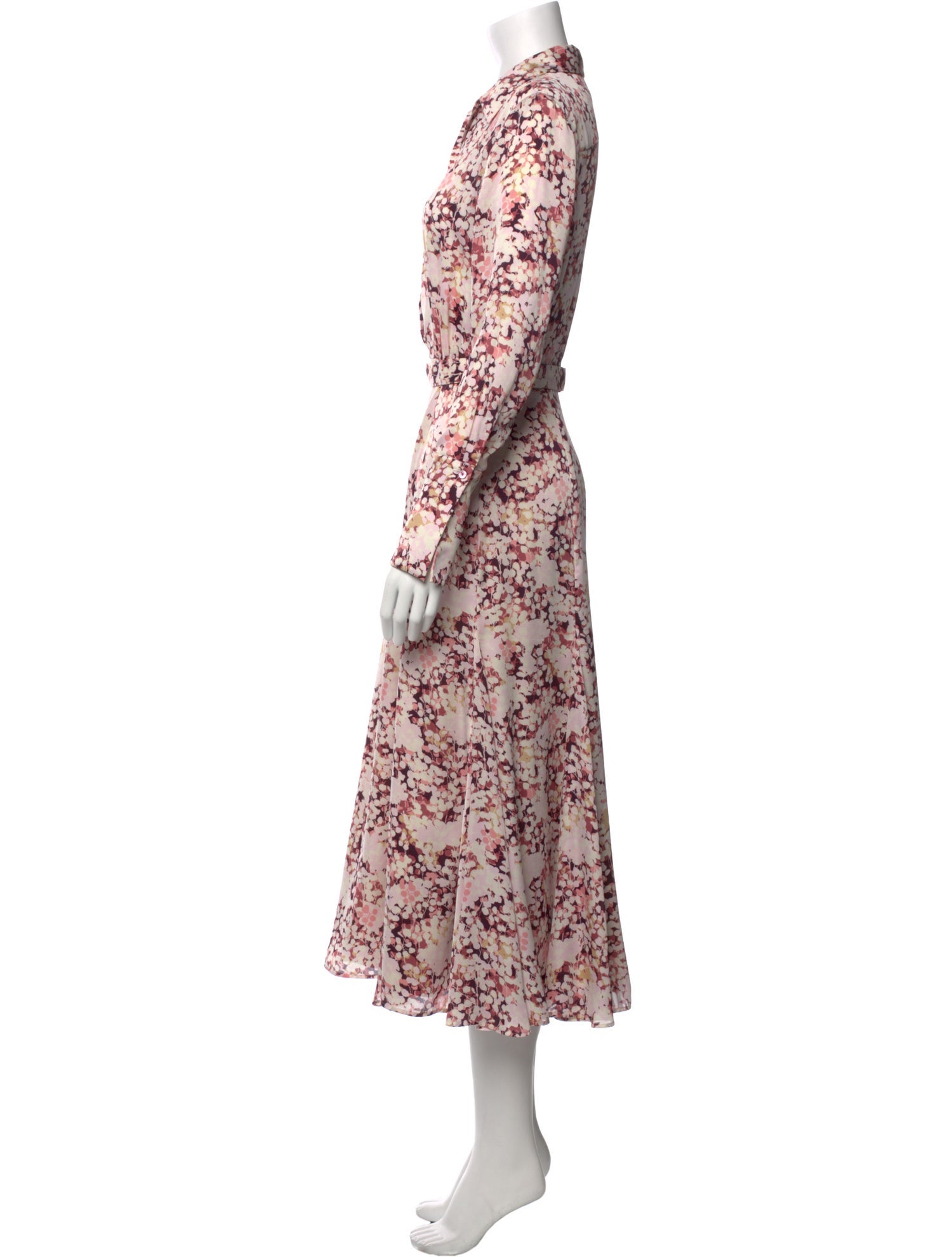 Equipment Floral Print Long Dress