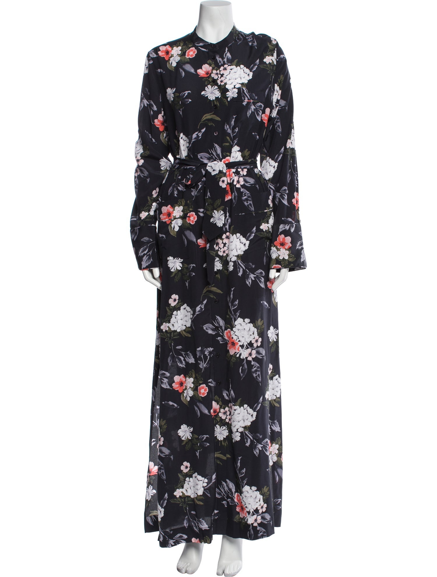 Equipment Silk Long Dress