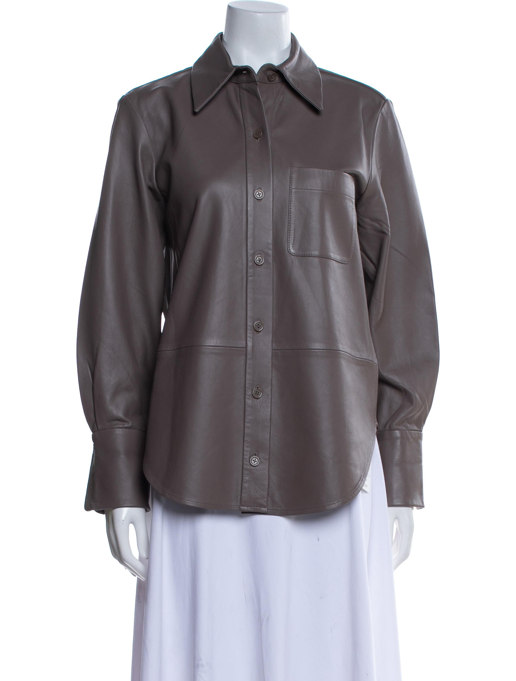 Equipment Leather Jacket