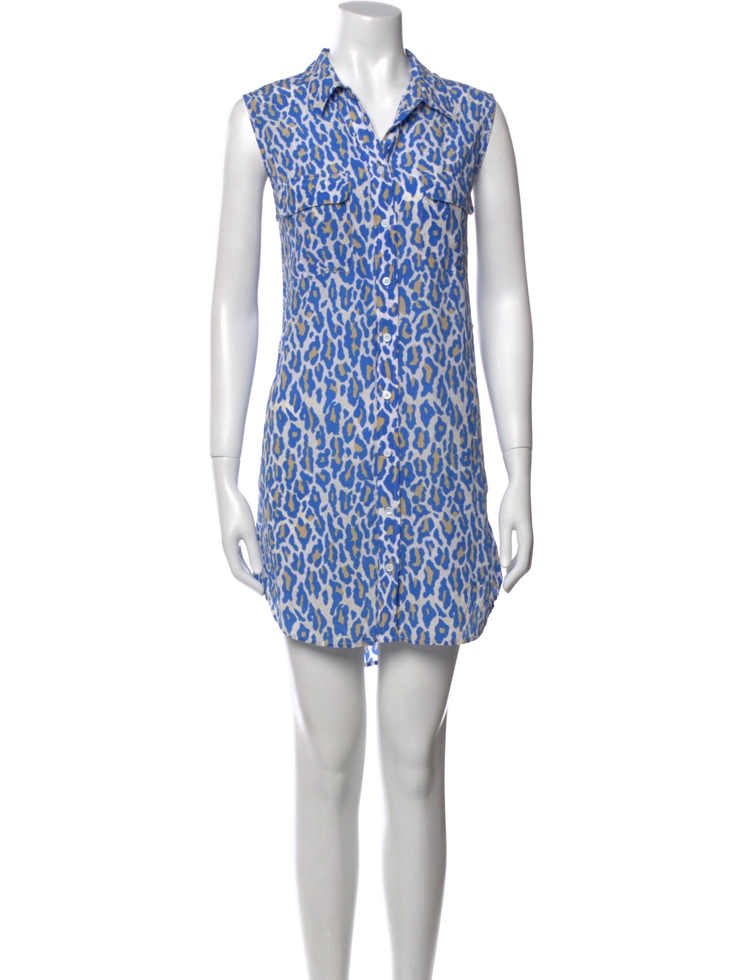 Equipment Silk Mini Dress