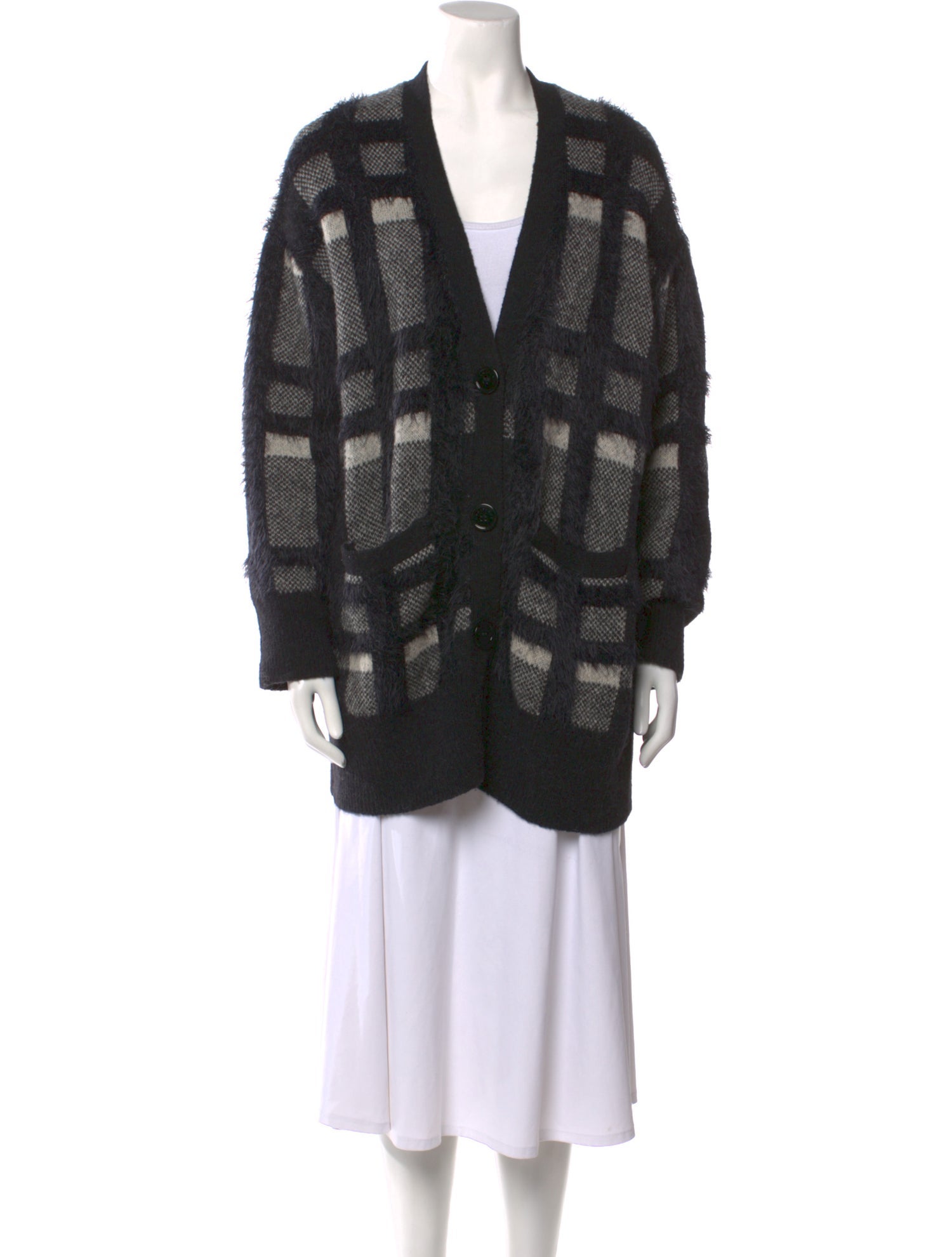 Equipment Nylon Striped Sweater