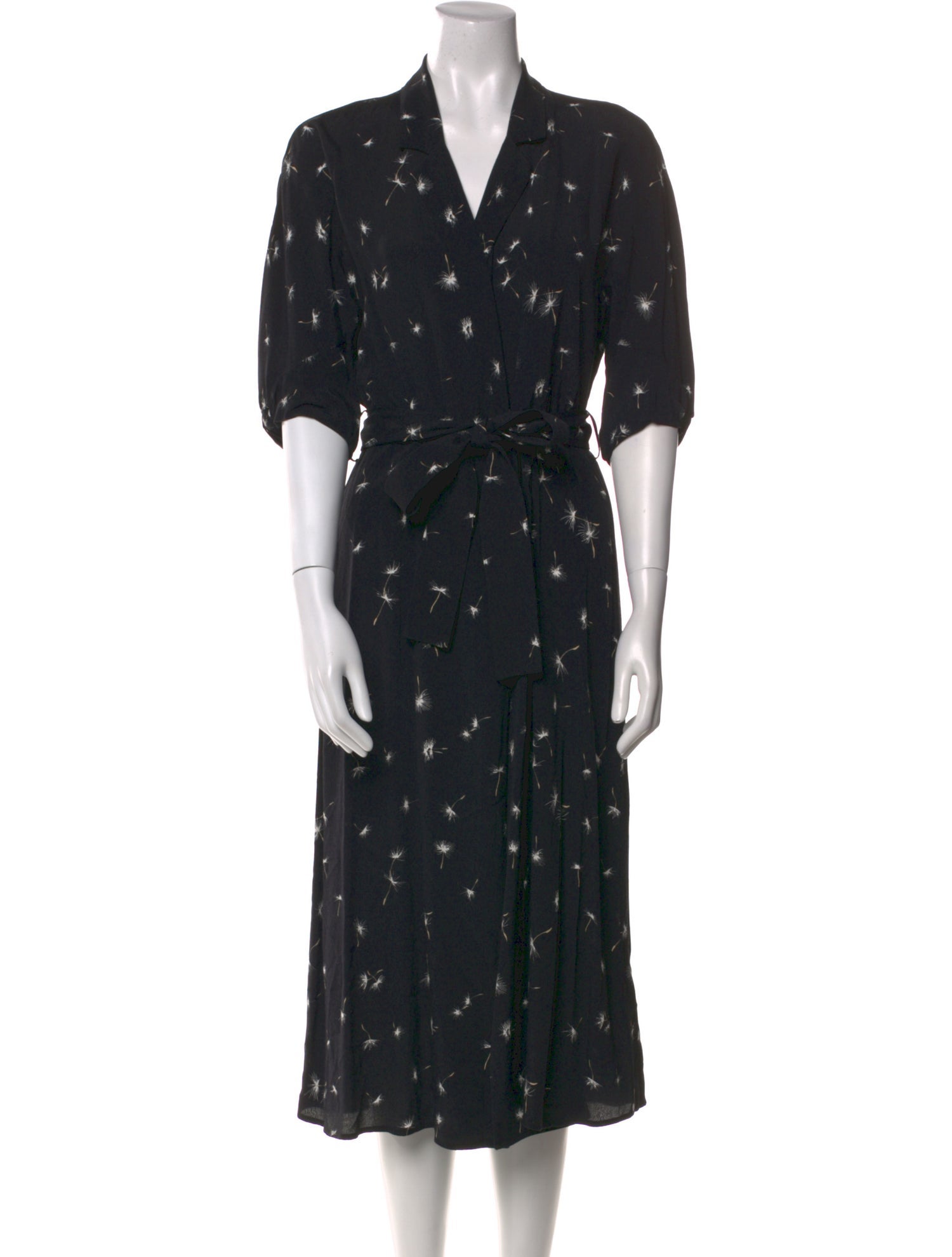 Equipment Printed Long Dress